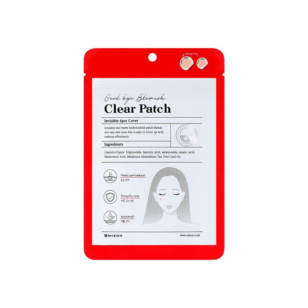 Mizon Anti-Pickel-Pflaster Good Bye Blemish Cleansing Patches (Clear Patch)