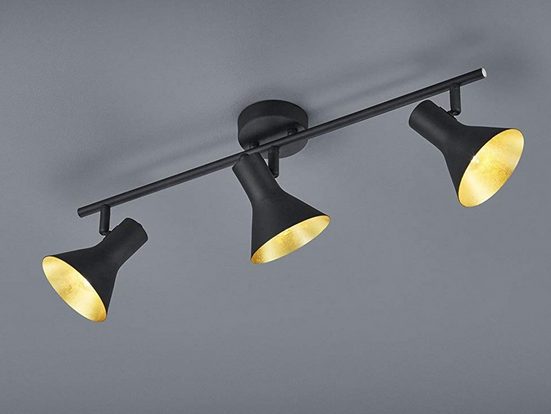 TRIO LED Deckenstrahler, dimmbarer Licht-Spot Strahler rund dreiflammig