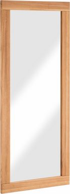 Home affaire Wandspiegel »Dura«, aus schönem massivem Wildeichenholz, Breite 50 cm