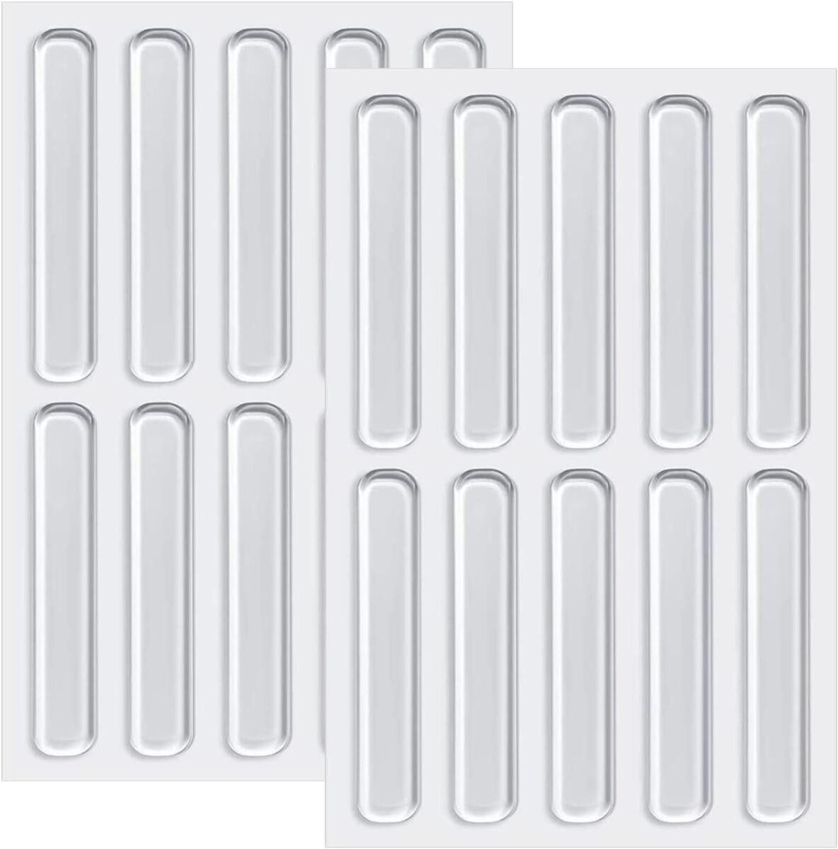 FELIXLEO Reparatur-Set Möbel Stoßstangen Silikon Transparent Selbstklebend, 20-St.