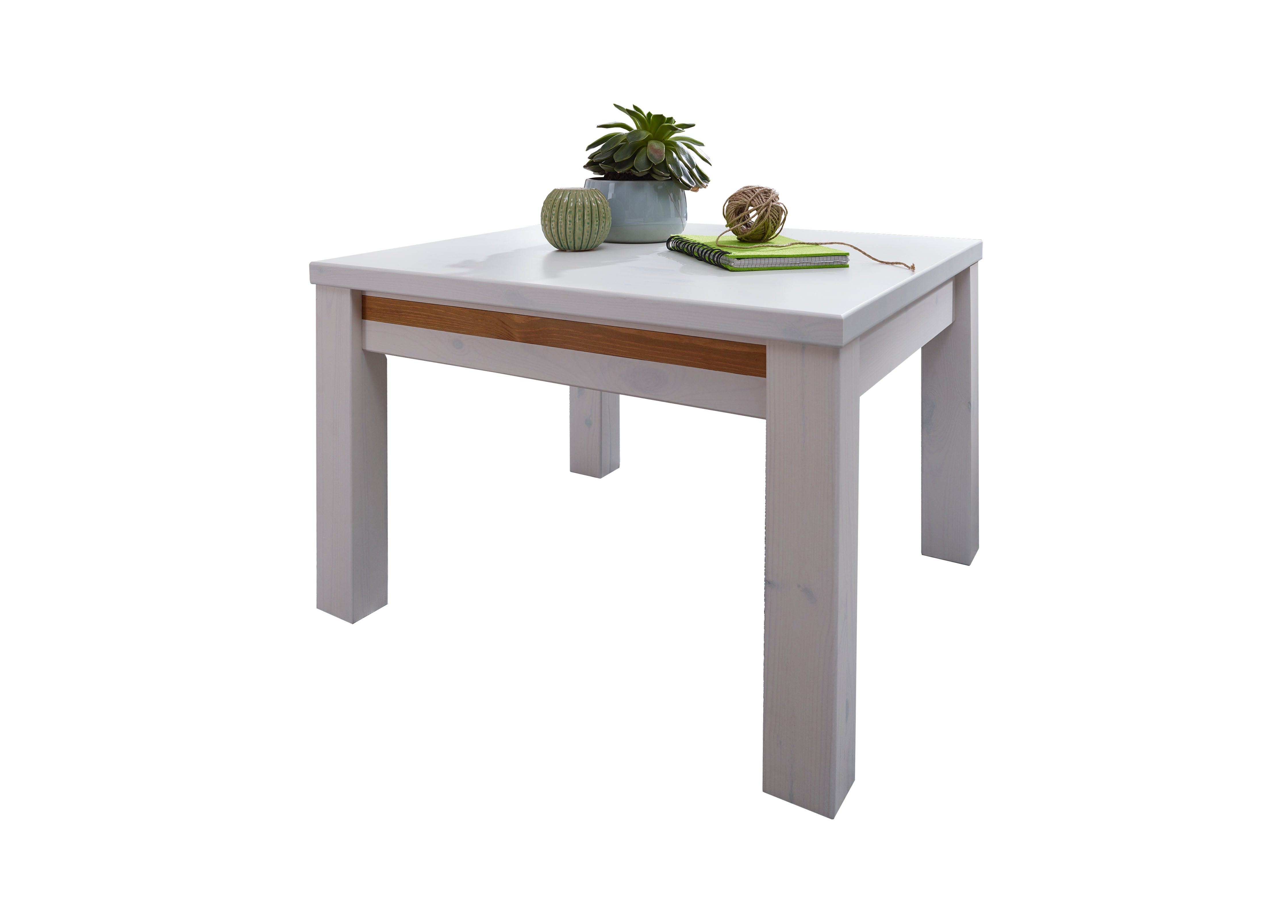 Woodroom Couchtisch Weimar (Kiefer massiv, 70x70 cm und 110x70 cm), Wohnzimmertisch, Beistelltisch, Sofatisch