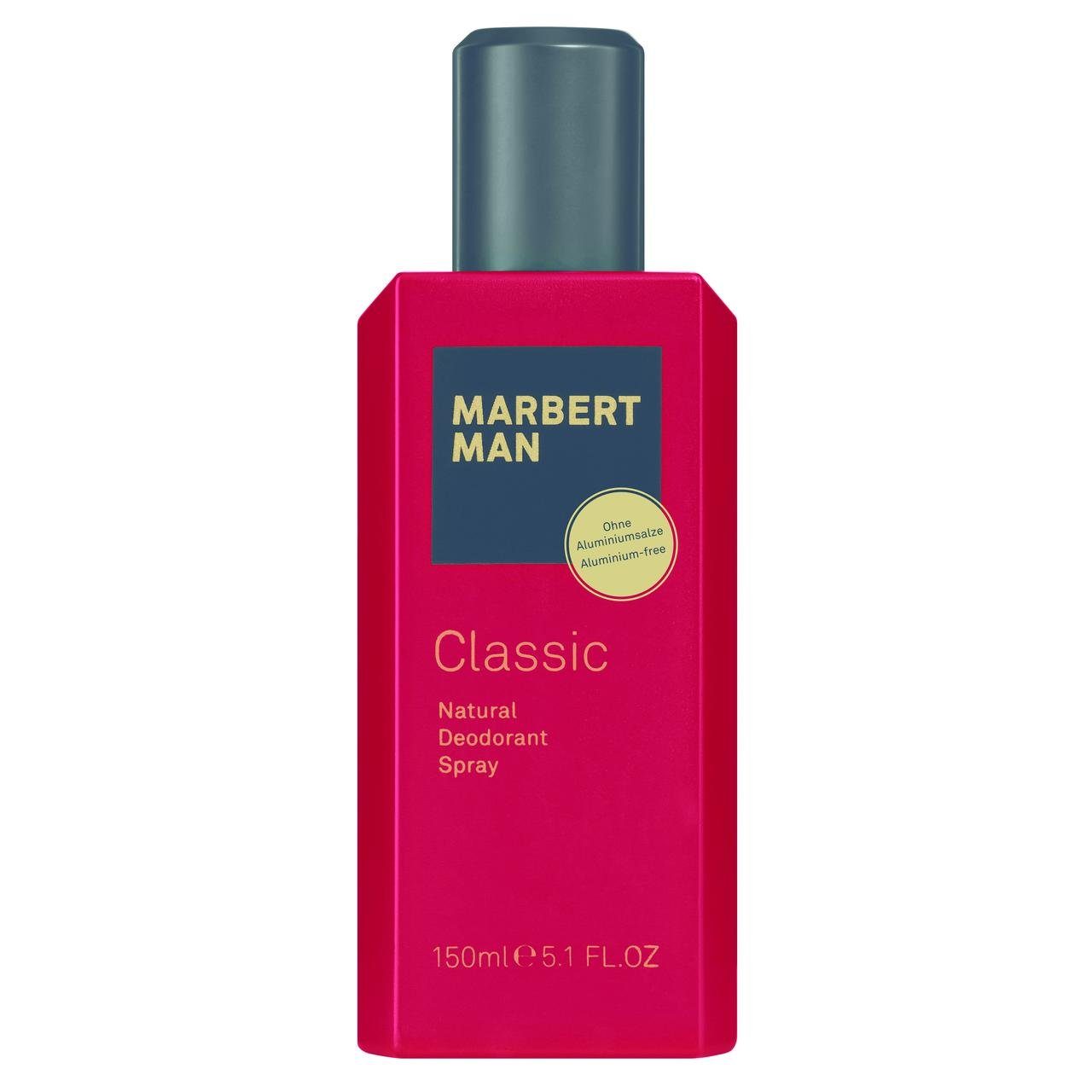 Marbert Deo-Pumpspray Marbert Man Classic Natural Deodorant Spray 150 ...