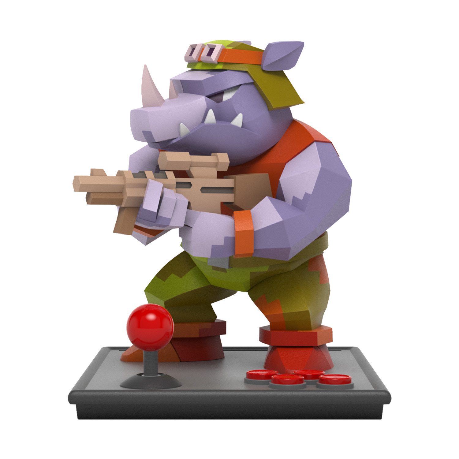 Teenage Mutant Ninja Turtles Sammelfigur Mighty JaxxTeenage Mutant Ninja Turtles Serie Sammelfiguren, Boxinhalt: 6 zufällig sortierte Figuren (6 reguläre, 1 seltene)
