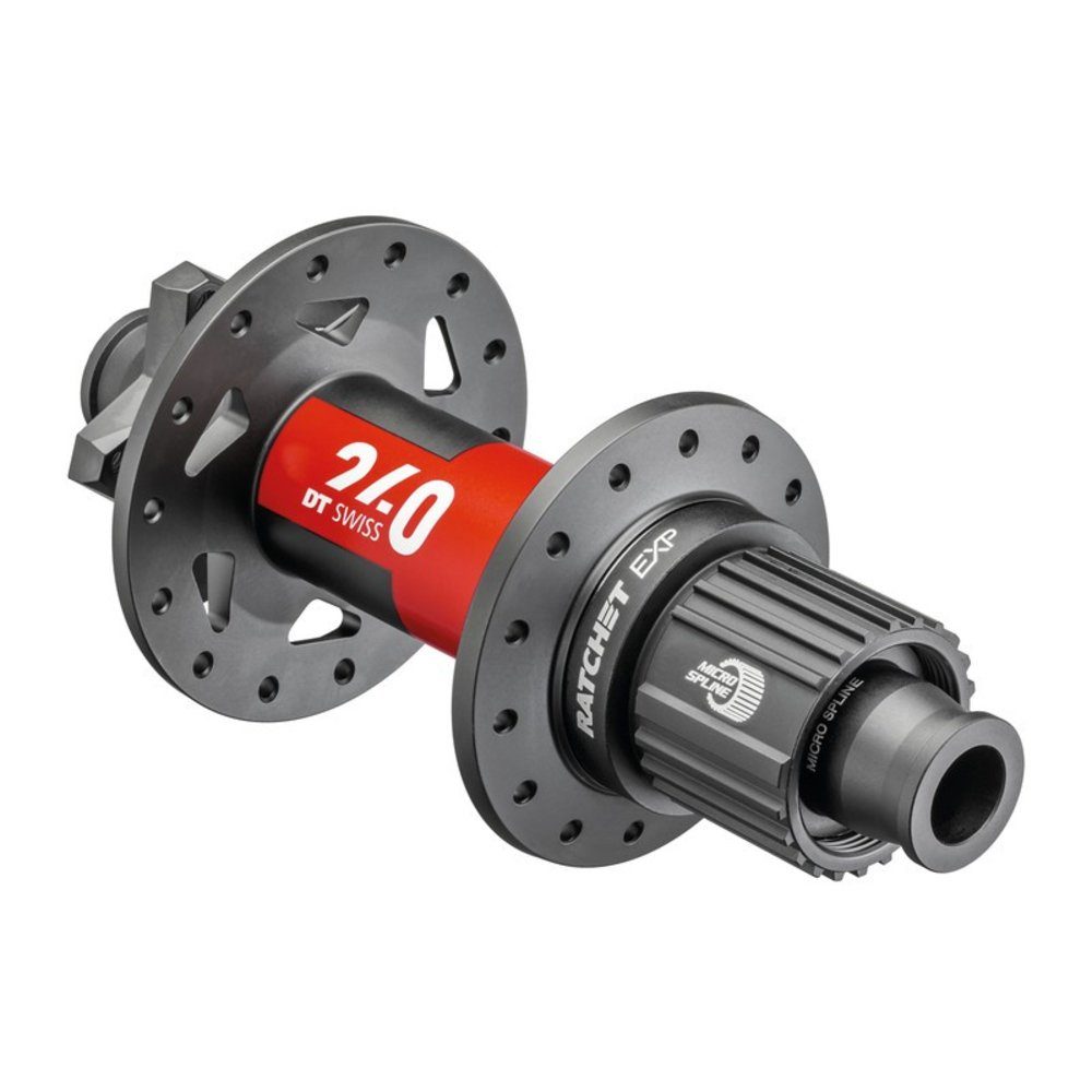 DT Swiss Hinterradnabe Hinterrad-Nabe 240 EXP MTB Disc Brake 148/12 TA Boost,28 L, IS 6-bolt