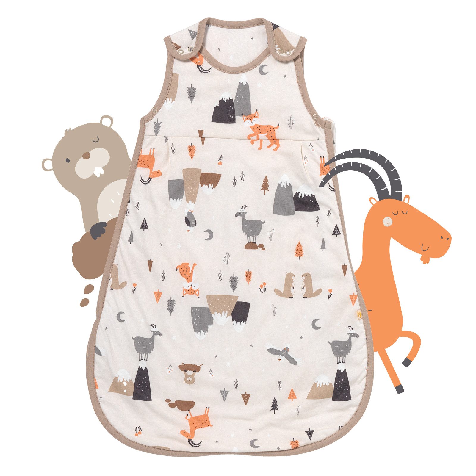 Schlummersack Kinderschlafsack Babyschlafsack, 1.0 Tog OEKO-TEX günstig online kaufen