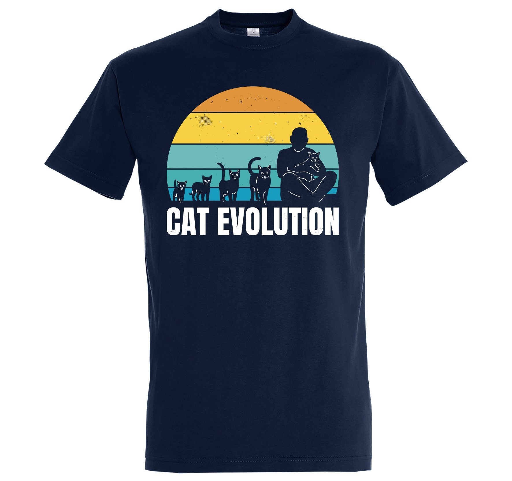 T-Shirt Cat Evolution Herren Shirt