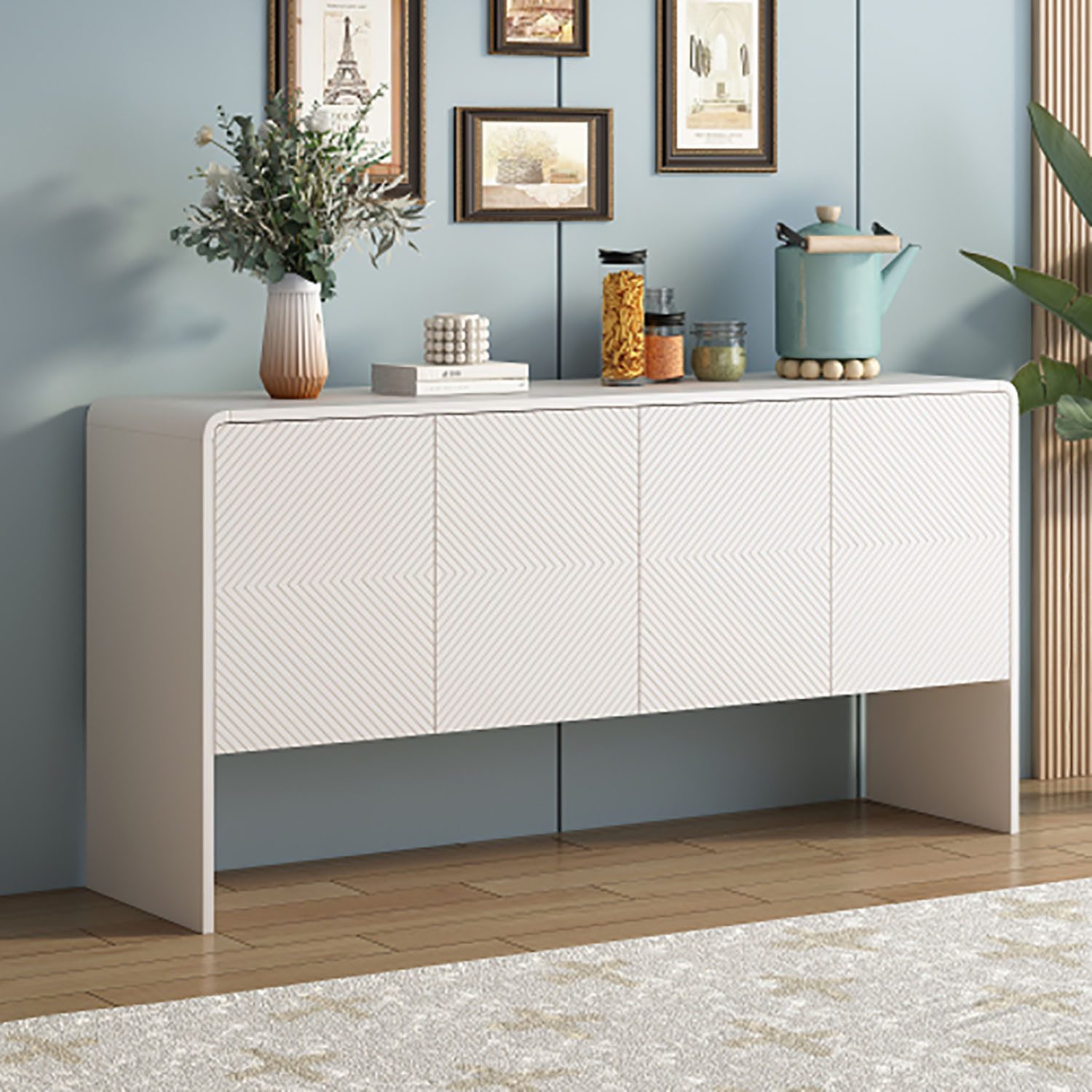 OUTMAX Sideboard Minimalistischer Großer Stauraum Sideboard günstig online kaufen