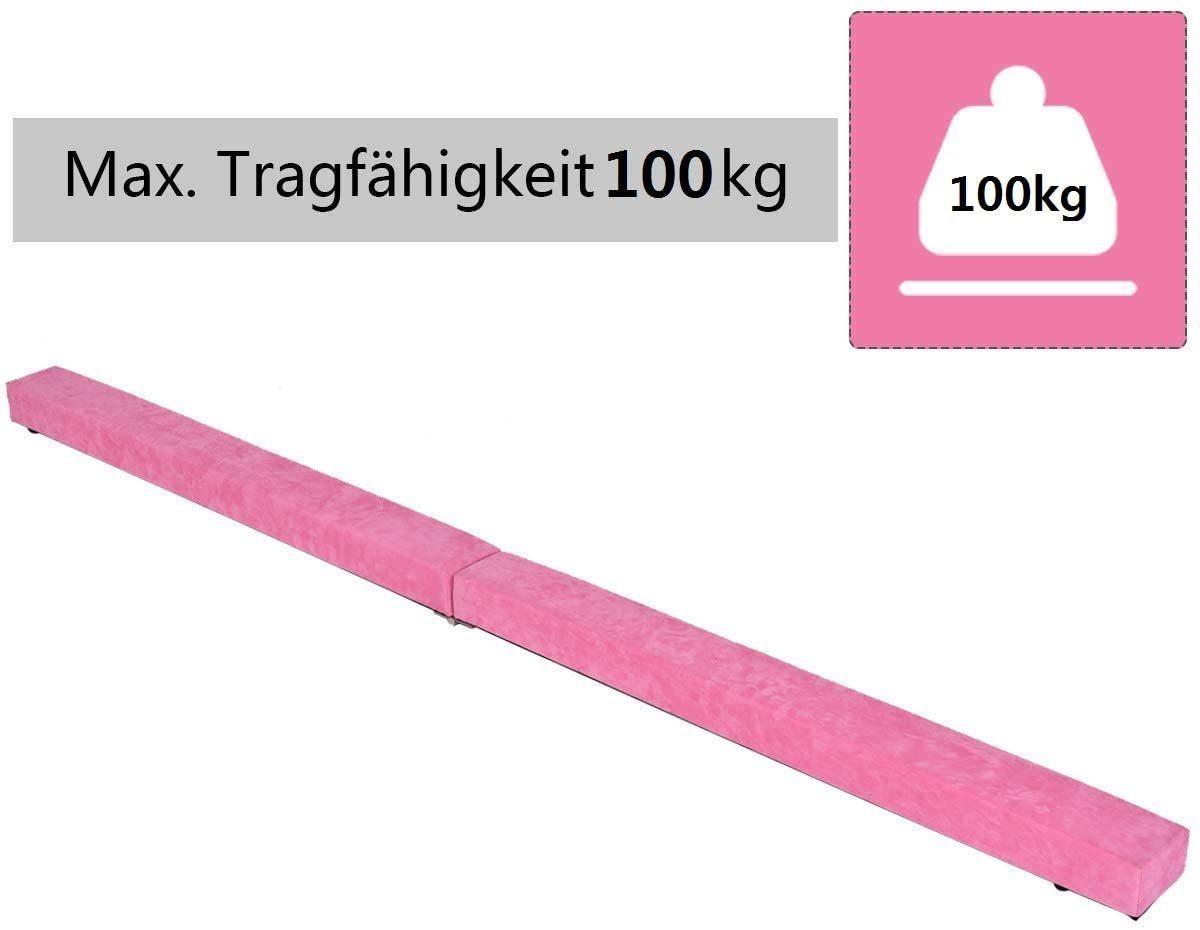 COSTWAY Balancetrainer 210cm Gymnastik Balance Balken, bis 100 kg