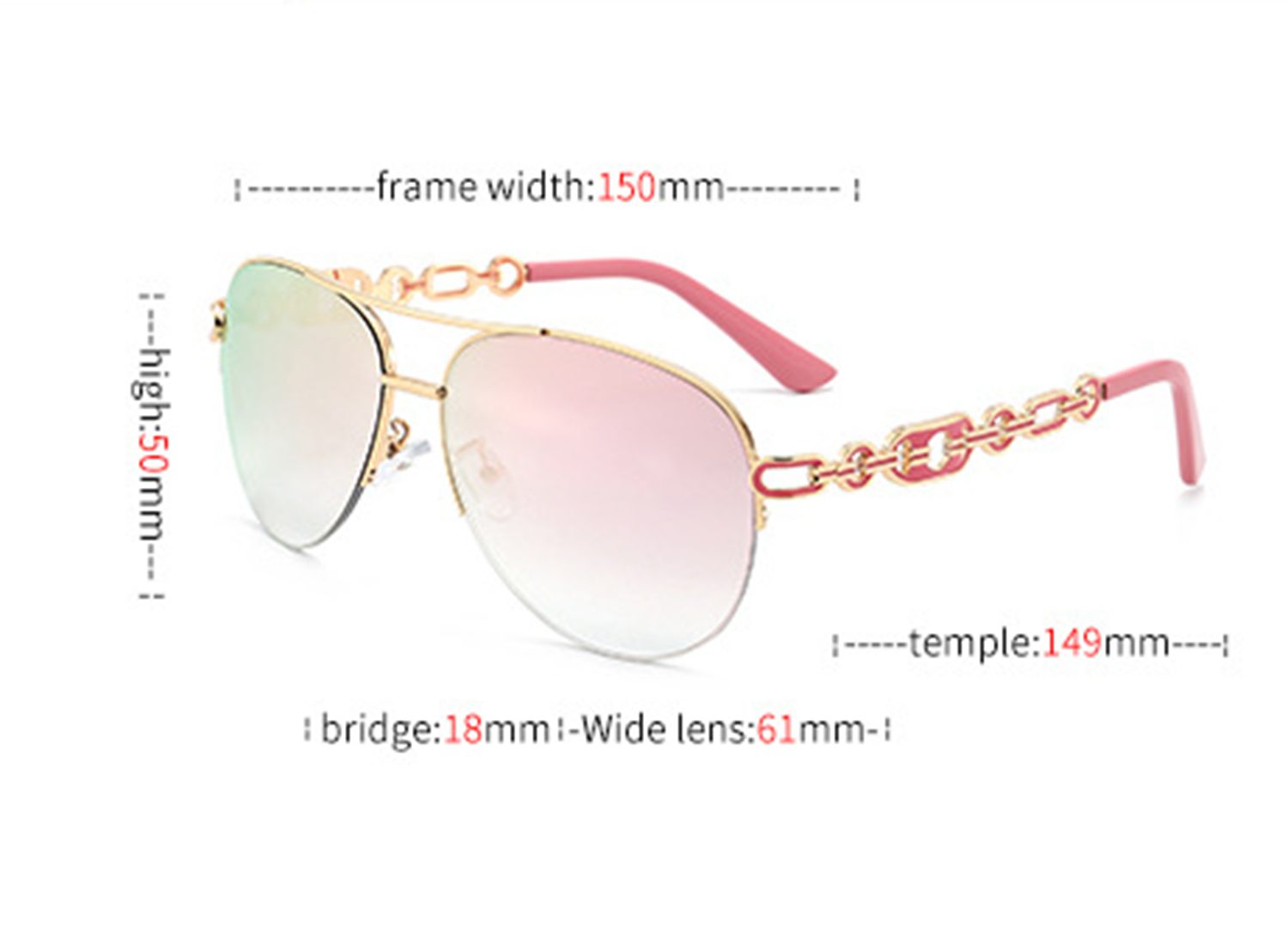 Haiaveng Sonnenbrille Verspiegelte UV400 Damen pink Pilotenbrille Retro Brille Damen Vintage Sonnenbrille Sunglasses