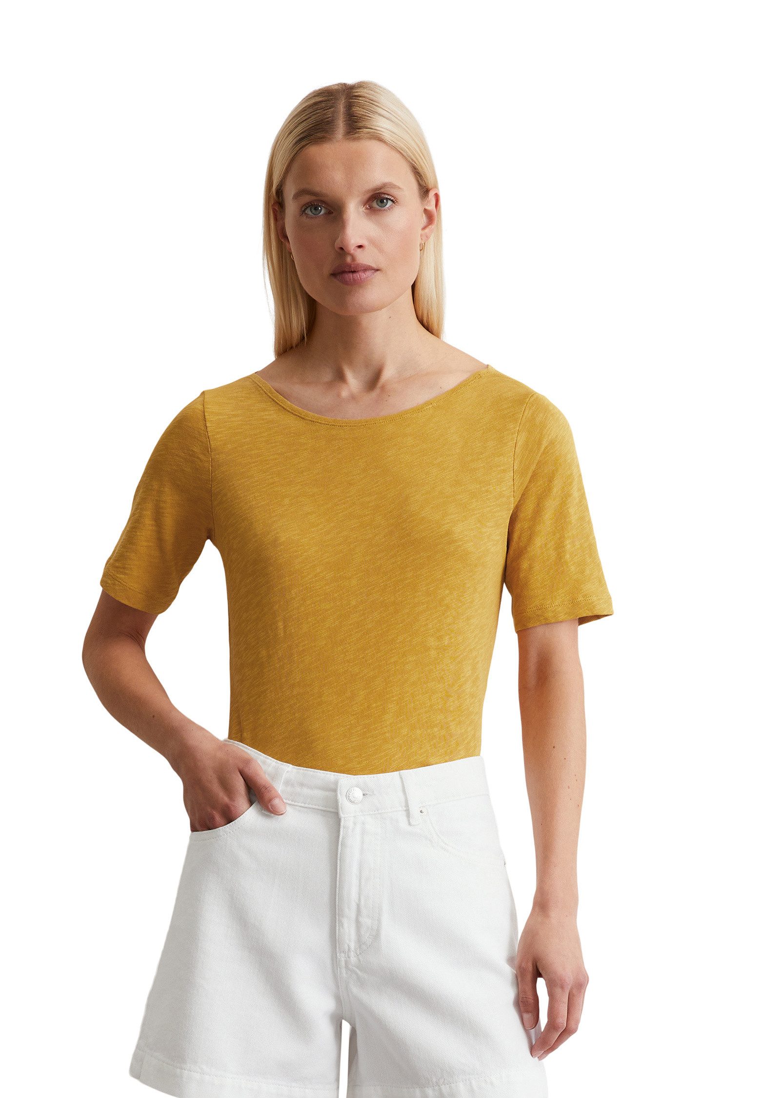 Marc O'Polo T-Shirt aus softem Slub-Jersey günstig online kaufen