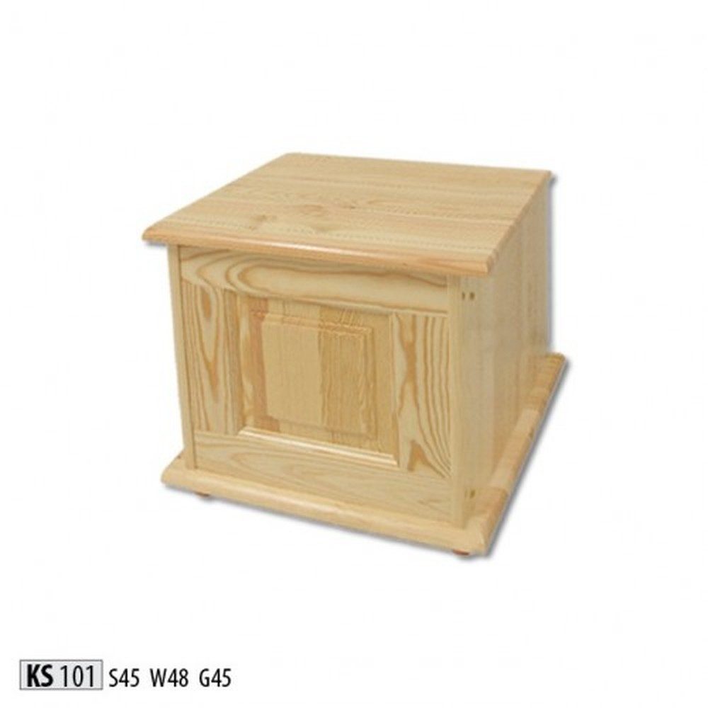 JVmoebel Truhe Deko Box aus Echtholz mit handgefertigtem Design (Spielzeugkiste), Made in Europa