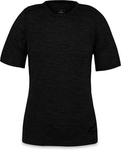 normani Thermounterhemd »Damen Merino T-Shirt Cairns«, Merino Kurzarm T-Shirt Merinounterhemd Outdoor Oberteil Funktionsshirt Unterwäsche 200g/m² - 100% Merinowolle