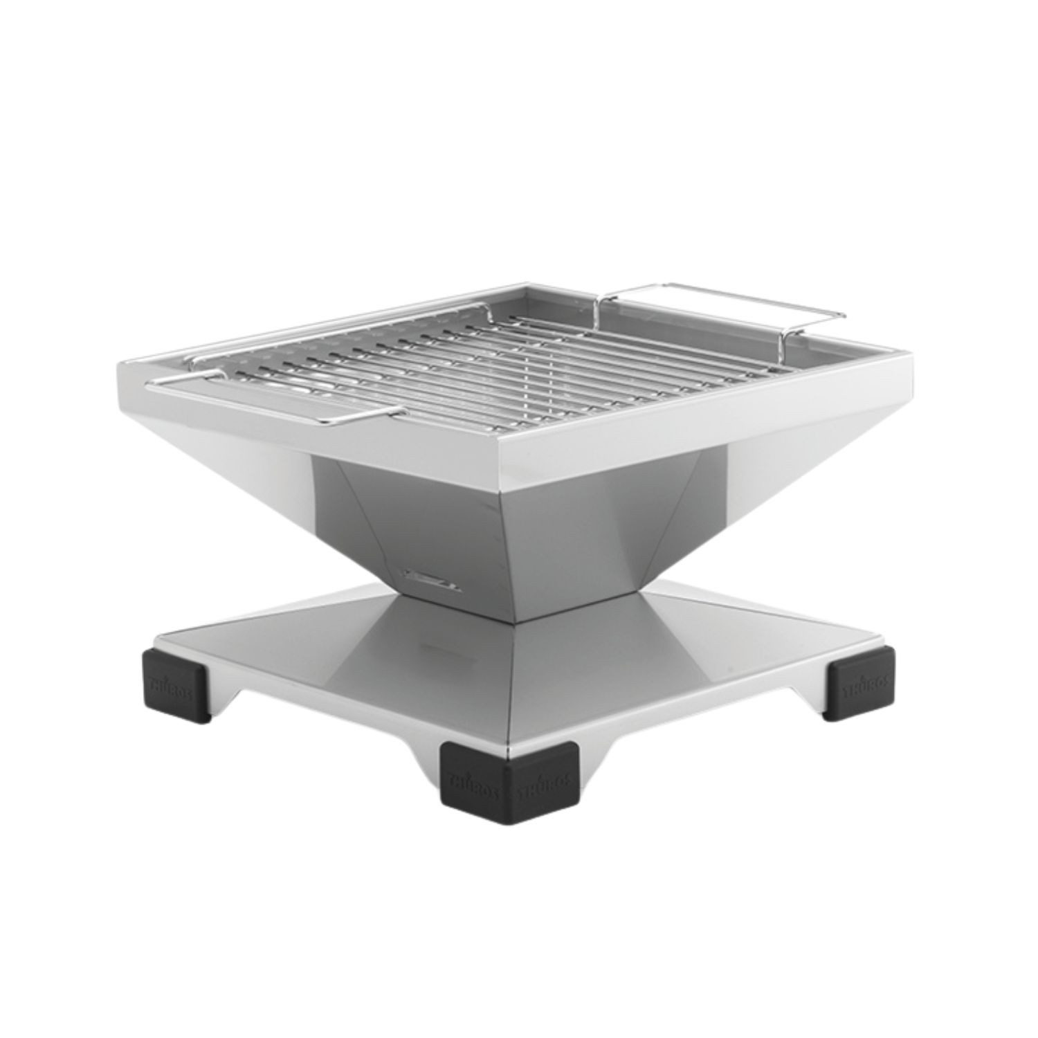 Thüros Holzkohlegrill Thüros T2 Holzkohle-Tischgrill Grillfläche 35 x 35 cm