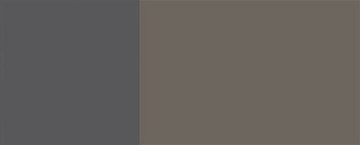 Feldmann-Wohnen Unterschrank Napoli (Napoli, 1-St) 90cm Front- & Korpusfarbe wählbar grifflos 2 Schubladen (Teilauszug)