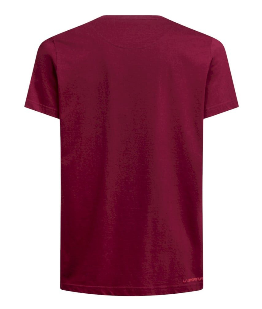 La Sportiva T-Shirt Wander-/Freizeit Ape - Mountain Living - (Baumwolle) weinrot Herren