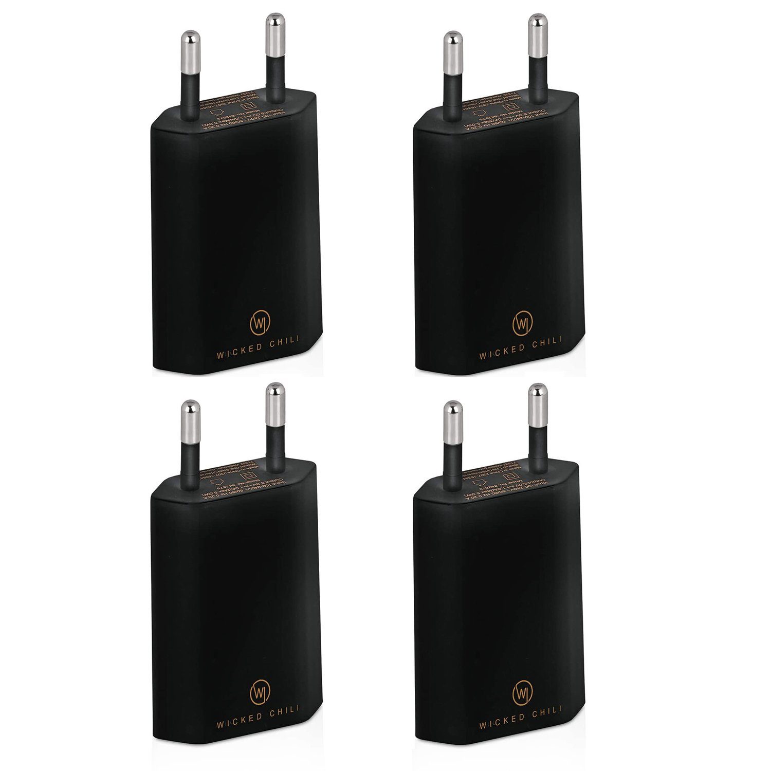 Wicked Chili 4x Pro Series Netzteil USB Adapter Netzstecker USB Steckernetzteil