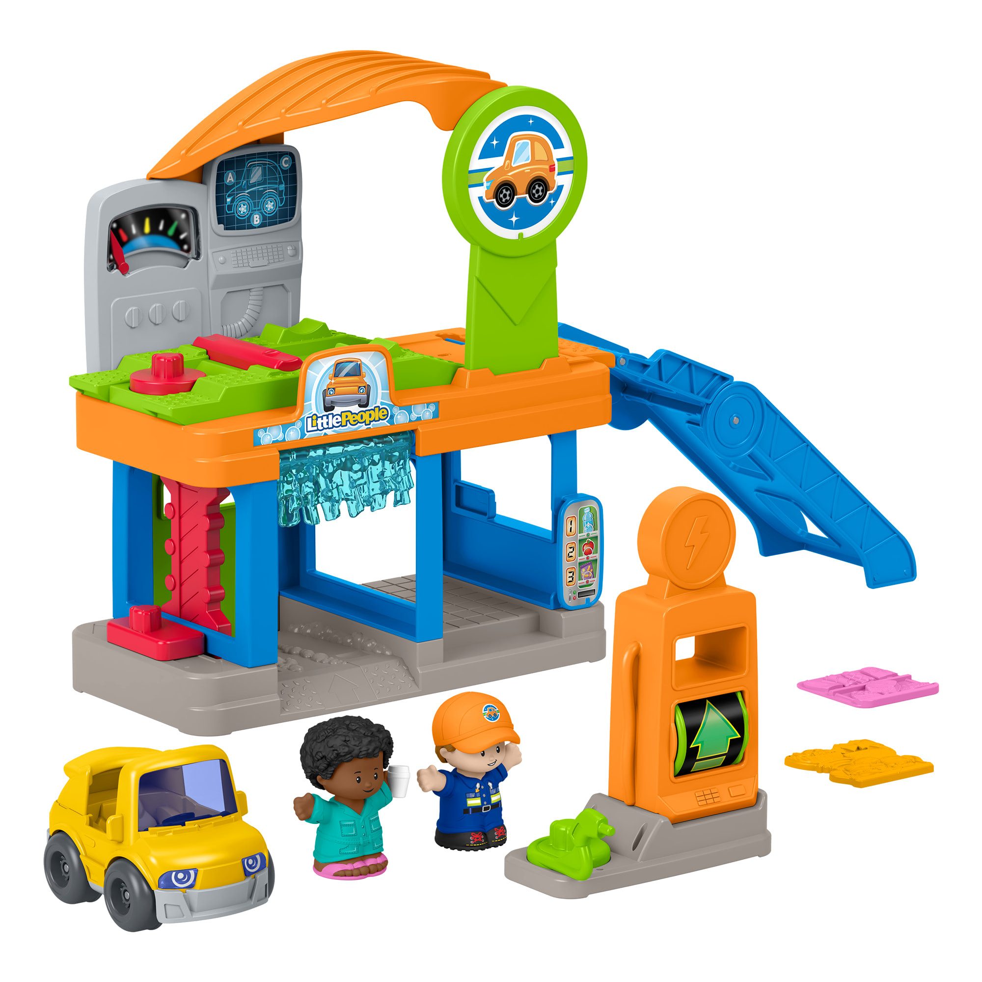 Fisher-Price® Spielwelt Little People Spaß an der Tankstelle