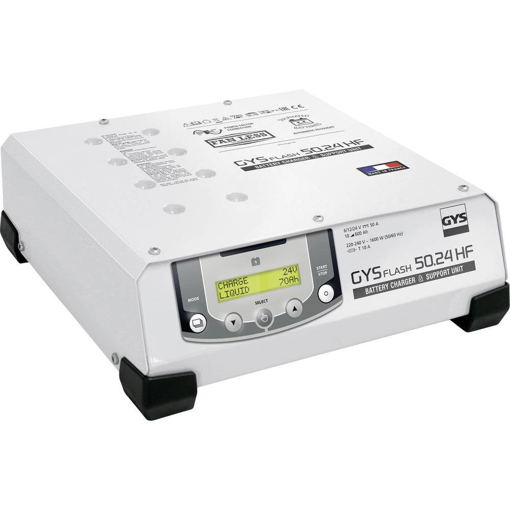 GYS Ladegerät 029095 Autobatterie-Ladegerät (Auffrischen, Regenerieren, Konstante Spannung, Ladeüberwachung)