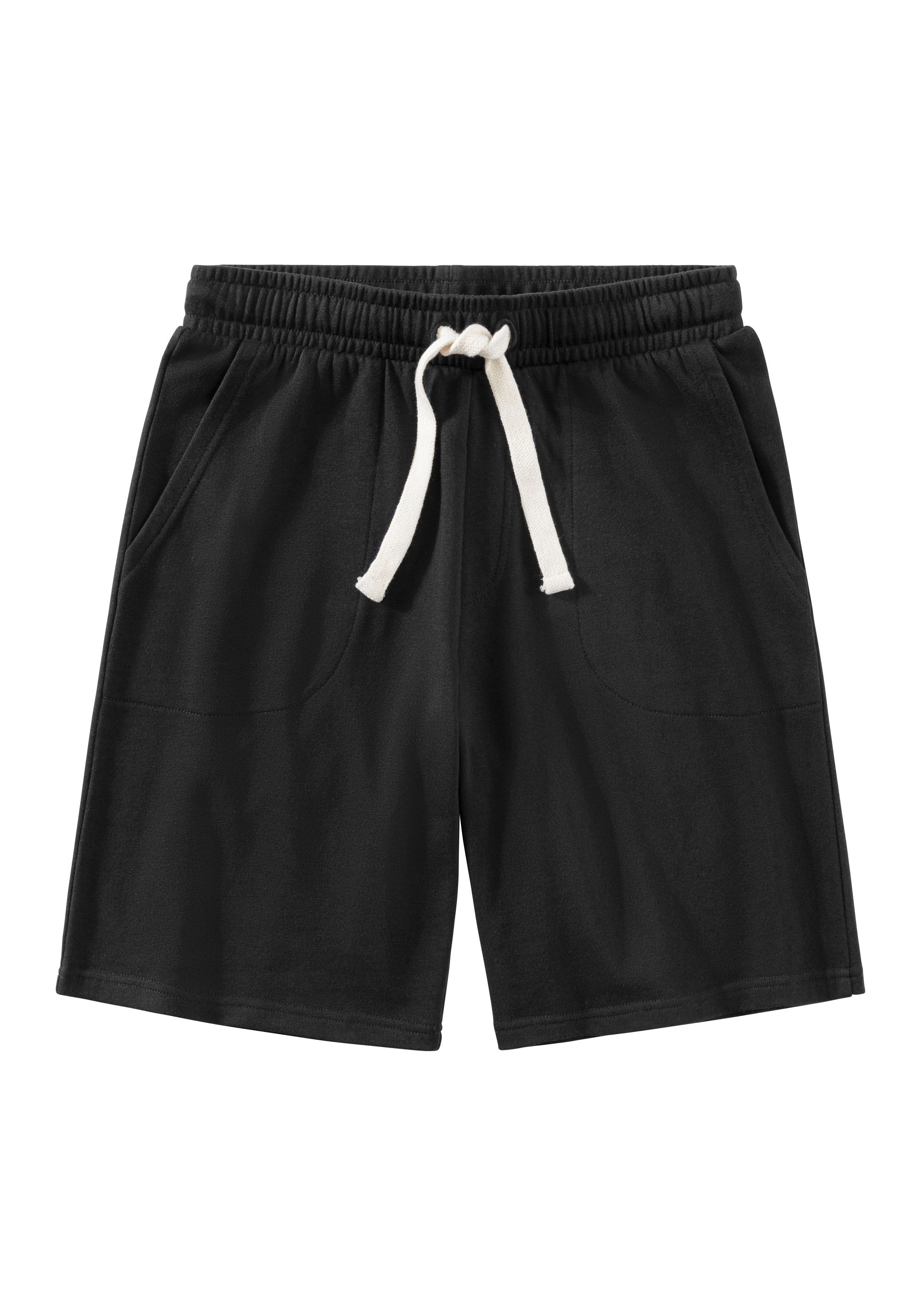 KangaROOS Sweatshorts, seitliche Taschen, kontrast Bänder
