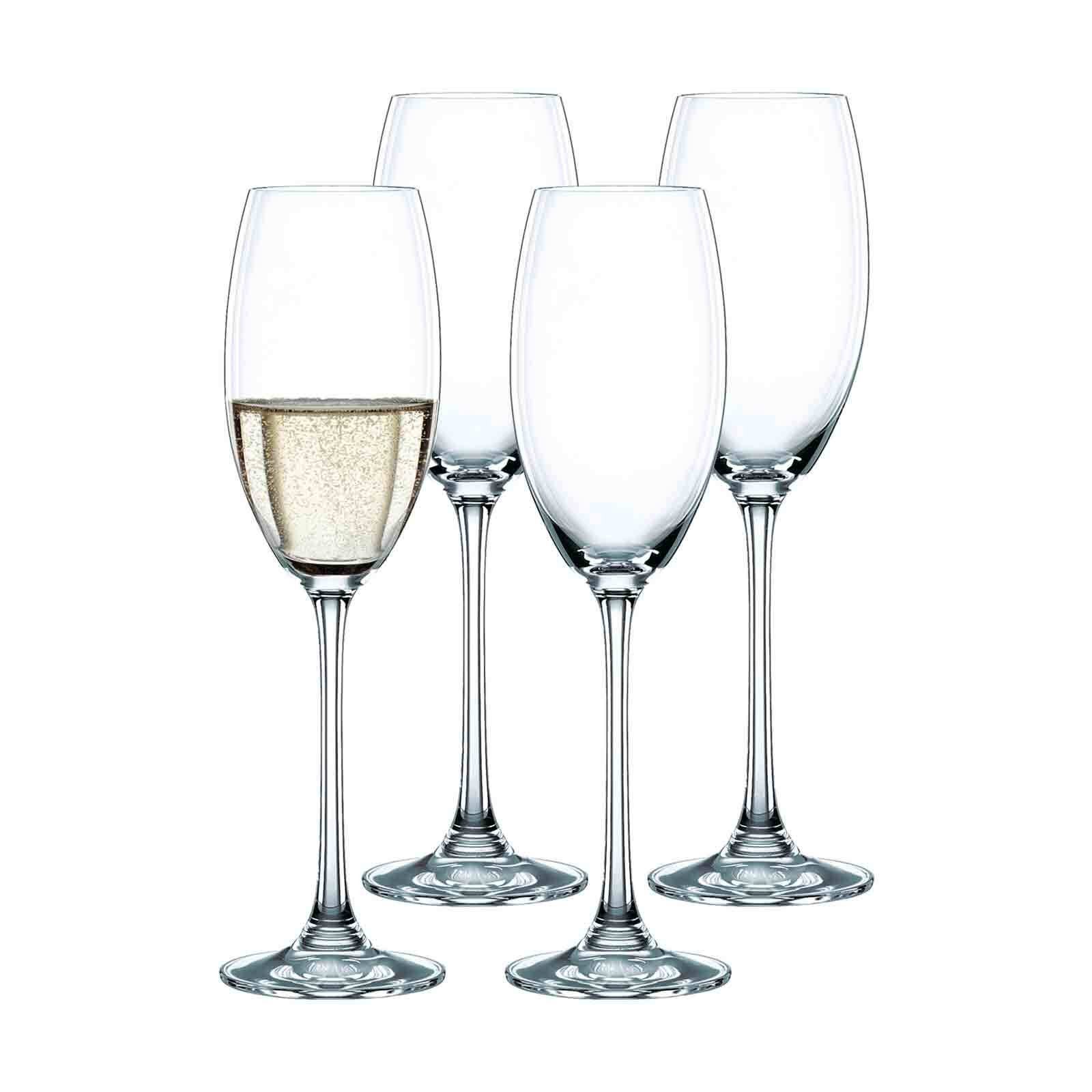 Nachtmann Champagnerglas Vivendi Бокалы для шампанского 272 ml 4er Set, Kristallglas