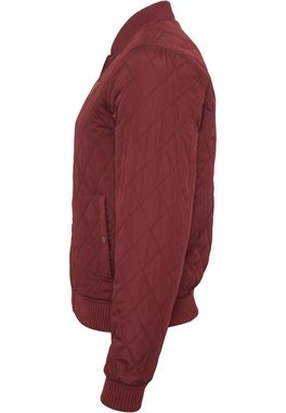 URBAN CLASSICS Allwetterjacke Urban Classics Herren Diamond Quilt Nylon Jacket (1-St)