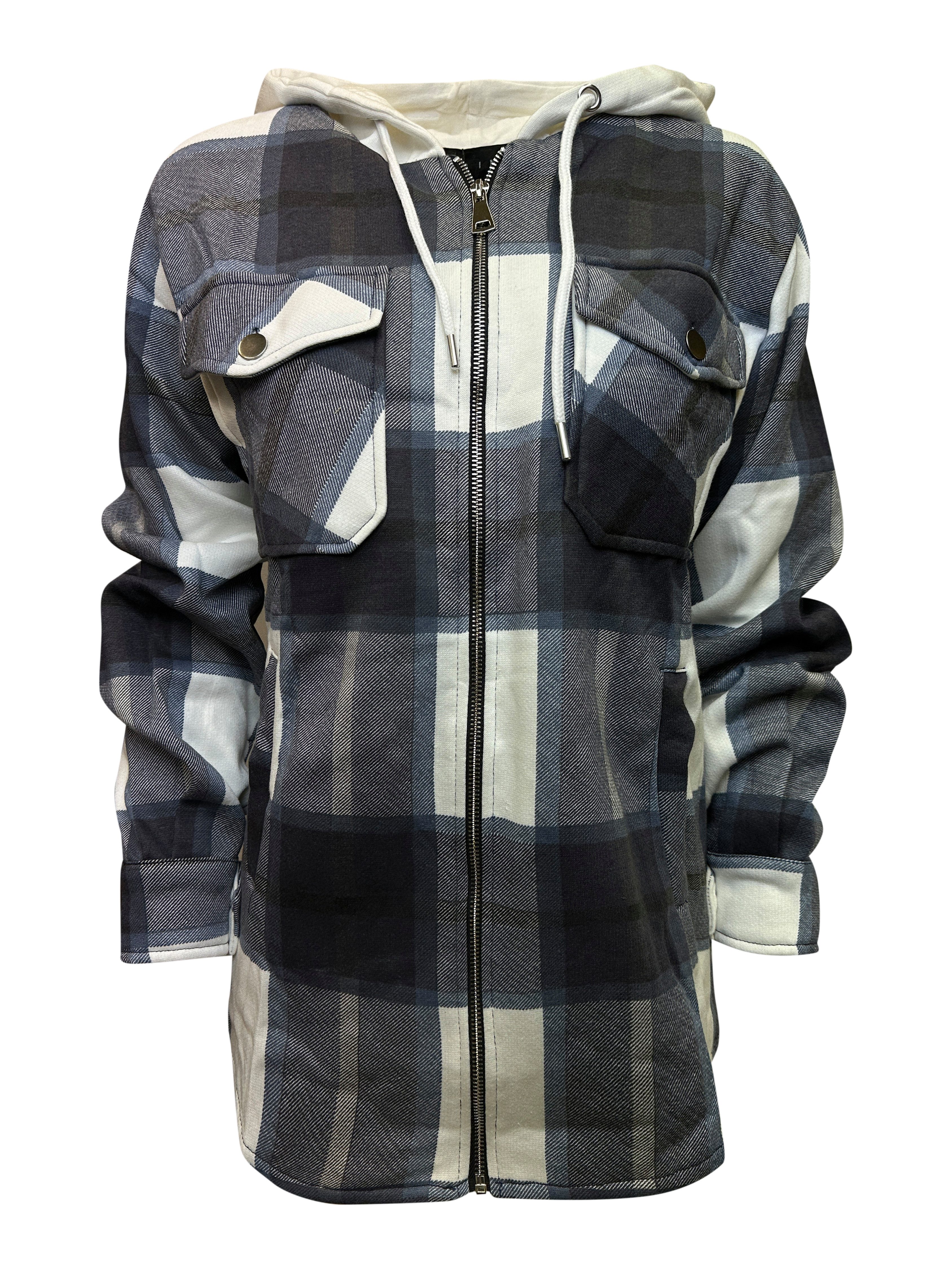 Worldclassca Flanellhemd Worldclassca DAMEN HEMDJACKE KARIERT günstig online kaufen
