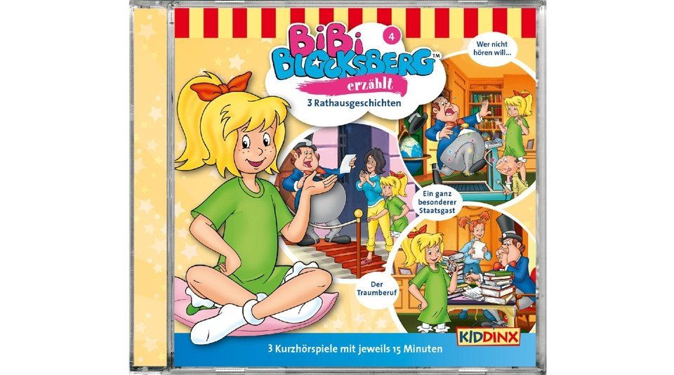 Hörspiel-CD Bibi Blocksberg erzählt F.04 - 3 Rathausgeschichten
