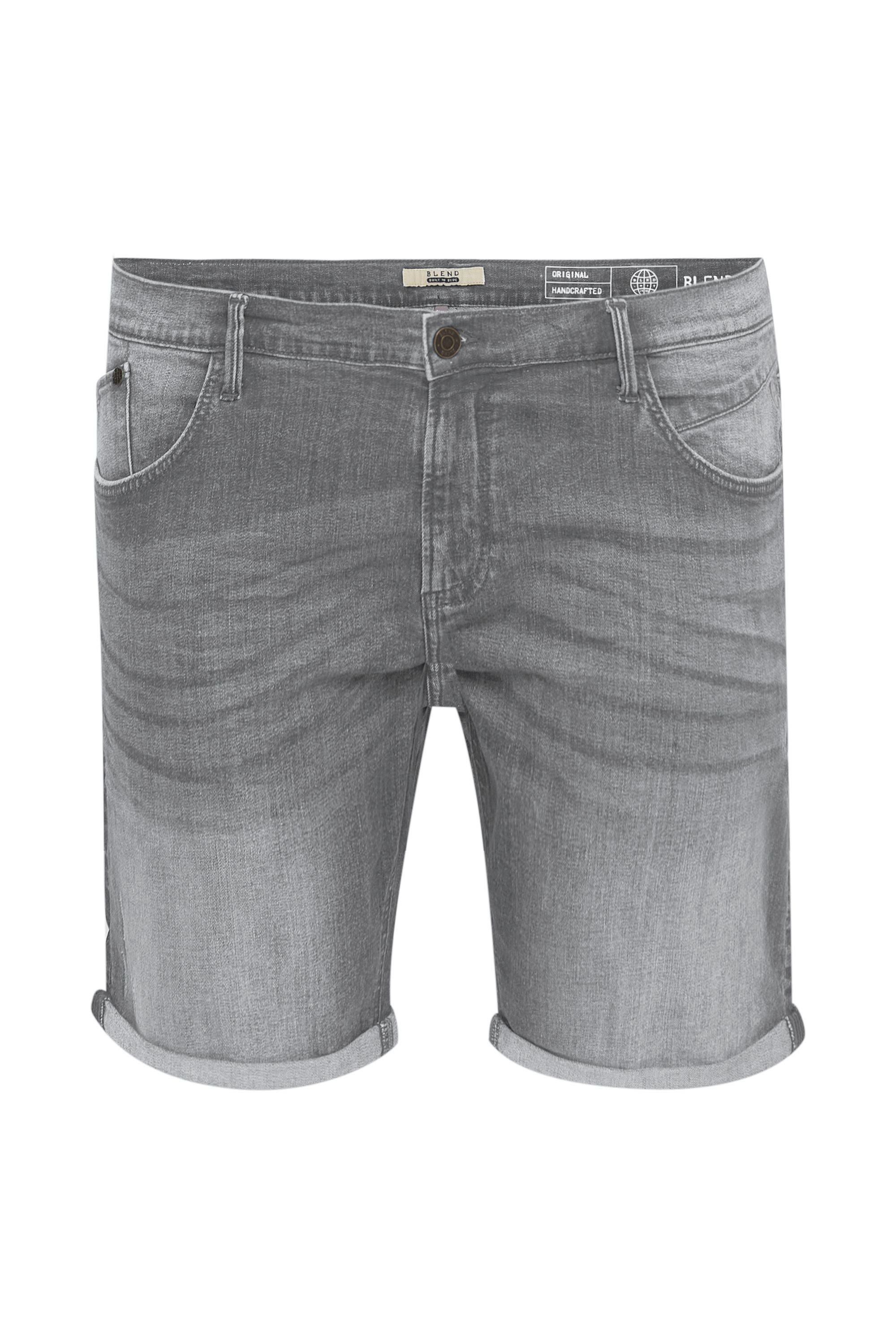 Blend Jeansshorts BHBGrilitsch Stilvolle 5-Pocket-Jeansshorts in großen Größen