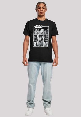 F4NT4STIC T-Shirt Star Wars Class Of Action Figures Herren,Premium Merch,Regular-Fit,Basic,Bedruckt