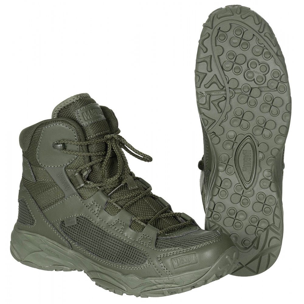 Magnum Einsatzstiefel, Assault Tactical 5.0, oliv - 47 Wanderschuh atmungsaktiv, wasserabweisend, schnelltrocknend