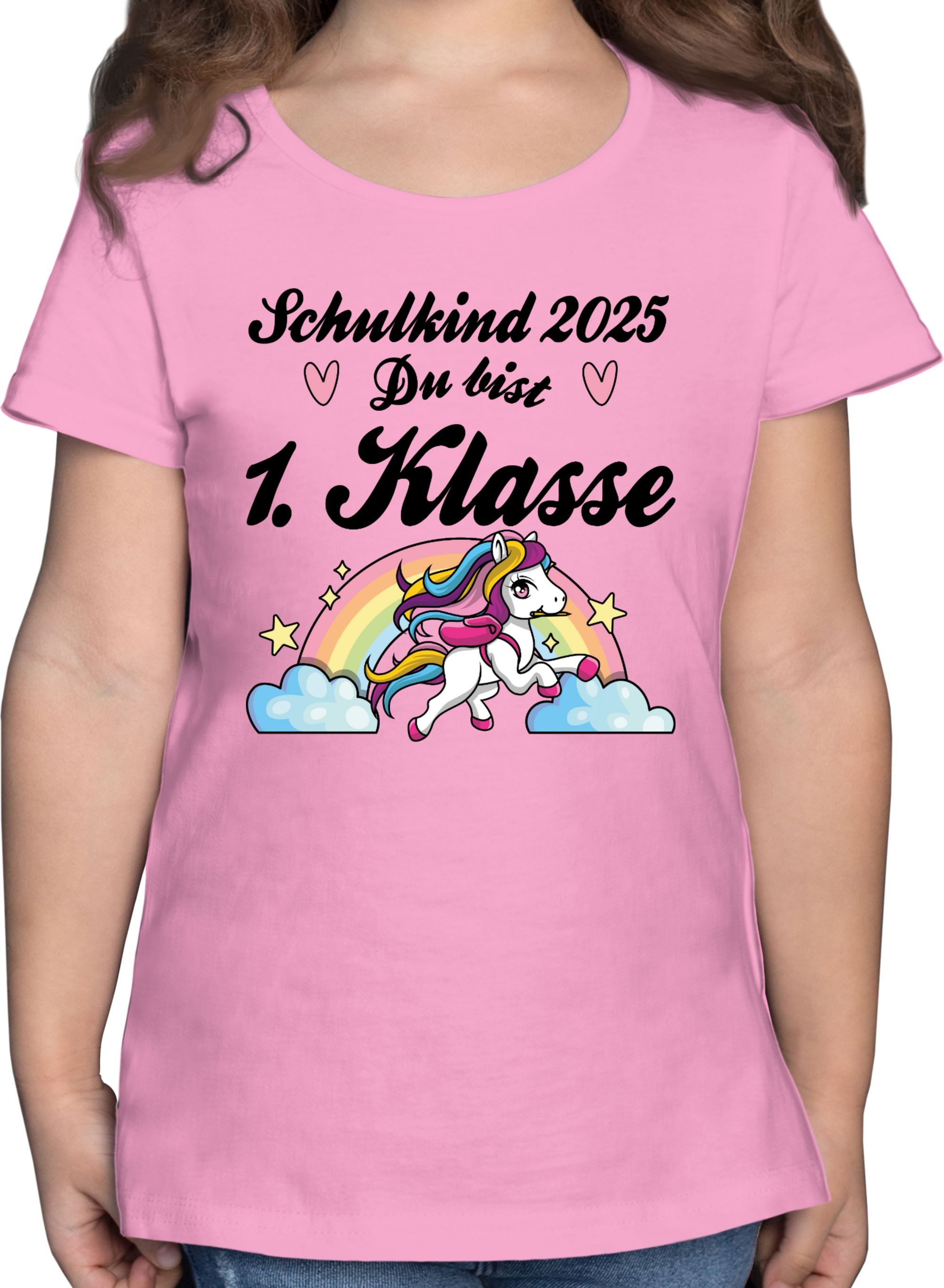 T-Shirt Schulkind 2025 - Du bist Erstklassig - Pferd