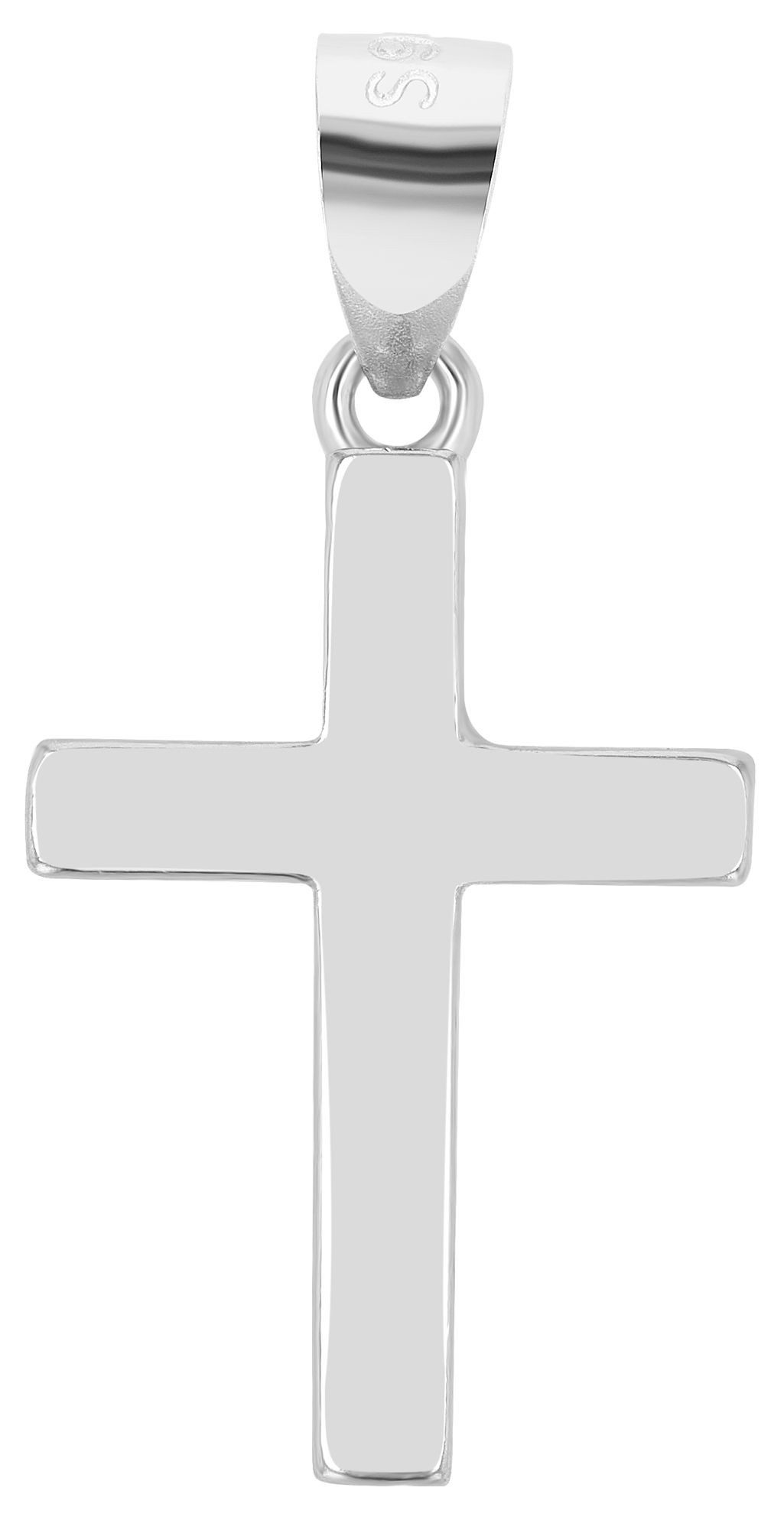 Kettenanhänger Anhänger – Kreuz Kreuzanhänger aus 925 Silber
