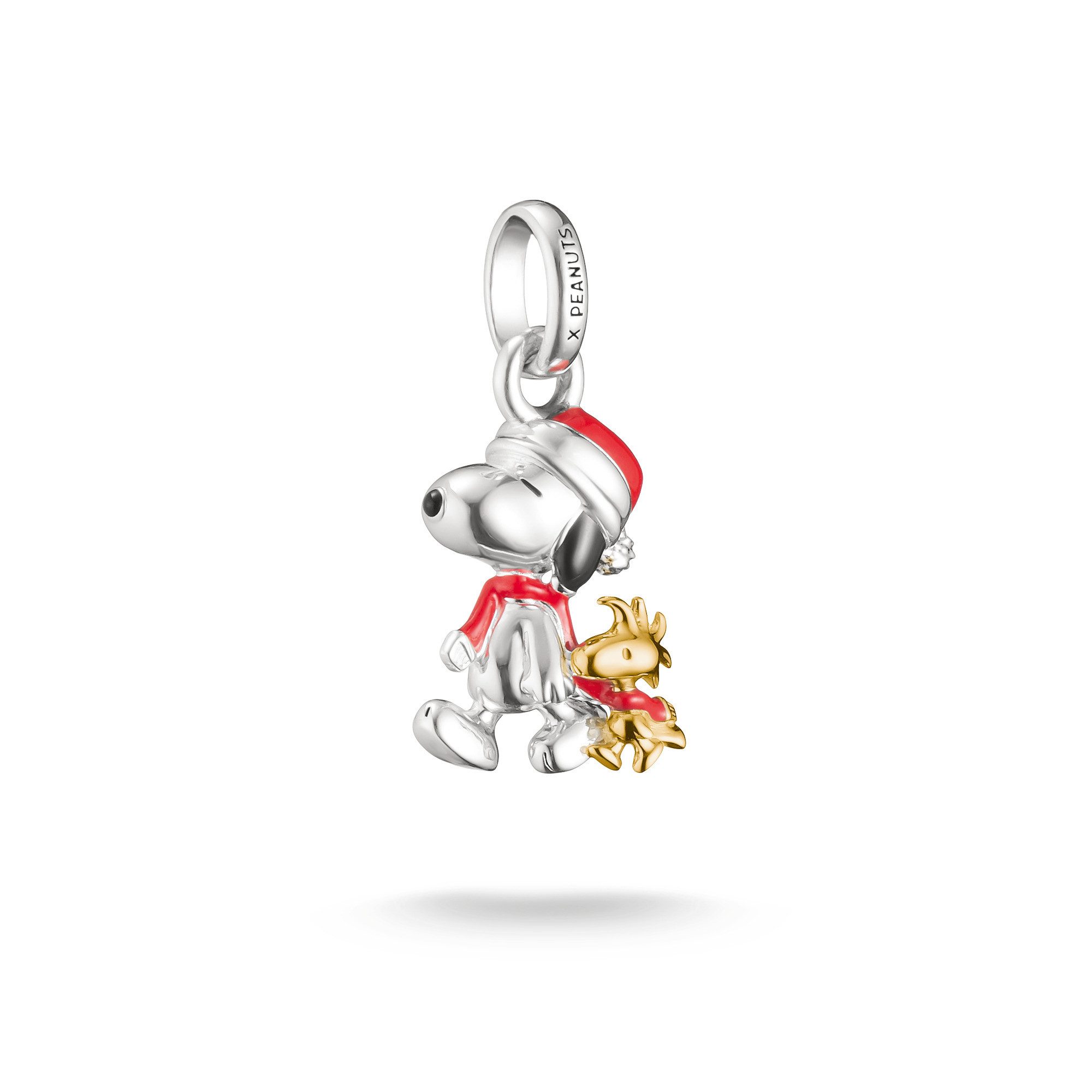 THOMAS SABO Charm-Einhänger THOMAS SABO x Peanuts Snoopy/Woodstock Santa Edition - Connect