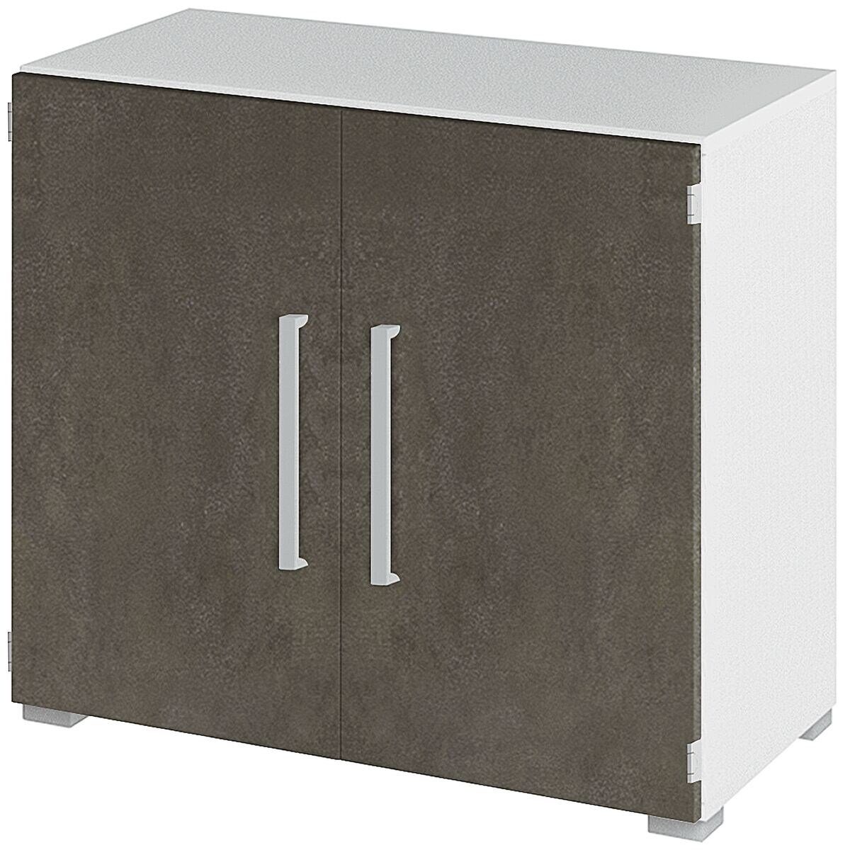 röhr Aktenschrank Objekt Plus Schrank, 2 OH, montiert, 80x74,5 cm