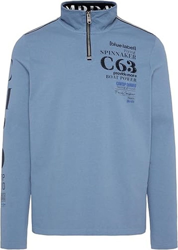 CAMP DAVID Longsleeve mit Troyer-Kragen und günstig online kaufen