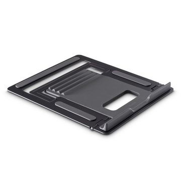 Hama Notebook-Stand Metall höhenverstellbar neigbar bis 39cm 15,4" Grau Laptop-Ständer, (bis 15,6 Zoll)