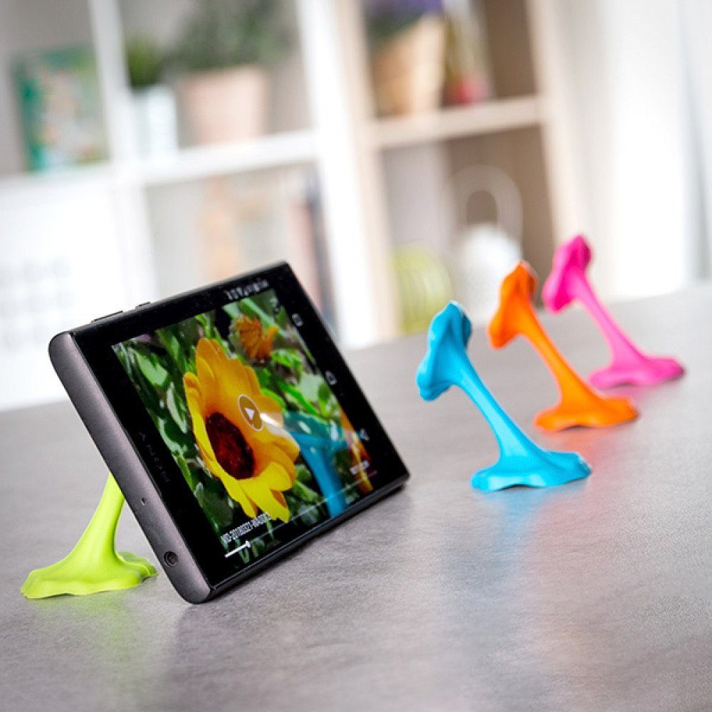 Handy-Halterung iStuck Halter für Handys und Smartphones - Farbe: Orange