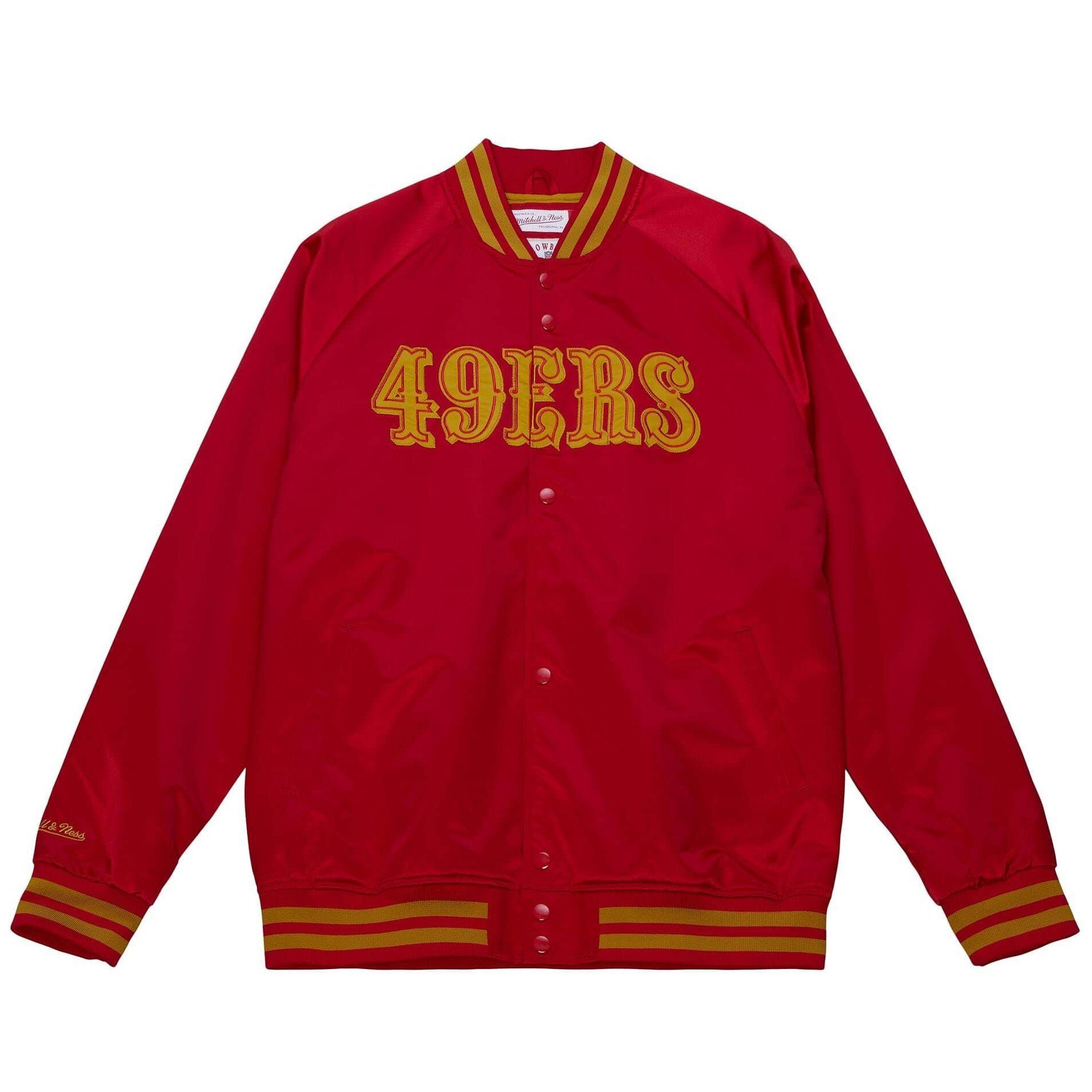 Mitchell & Ness Windbreaker 49ers Francisco Satin San Varsity