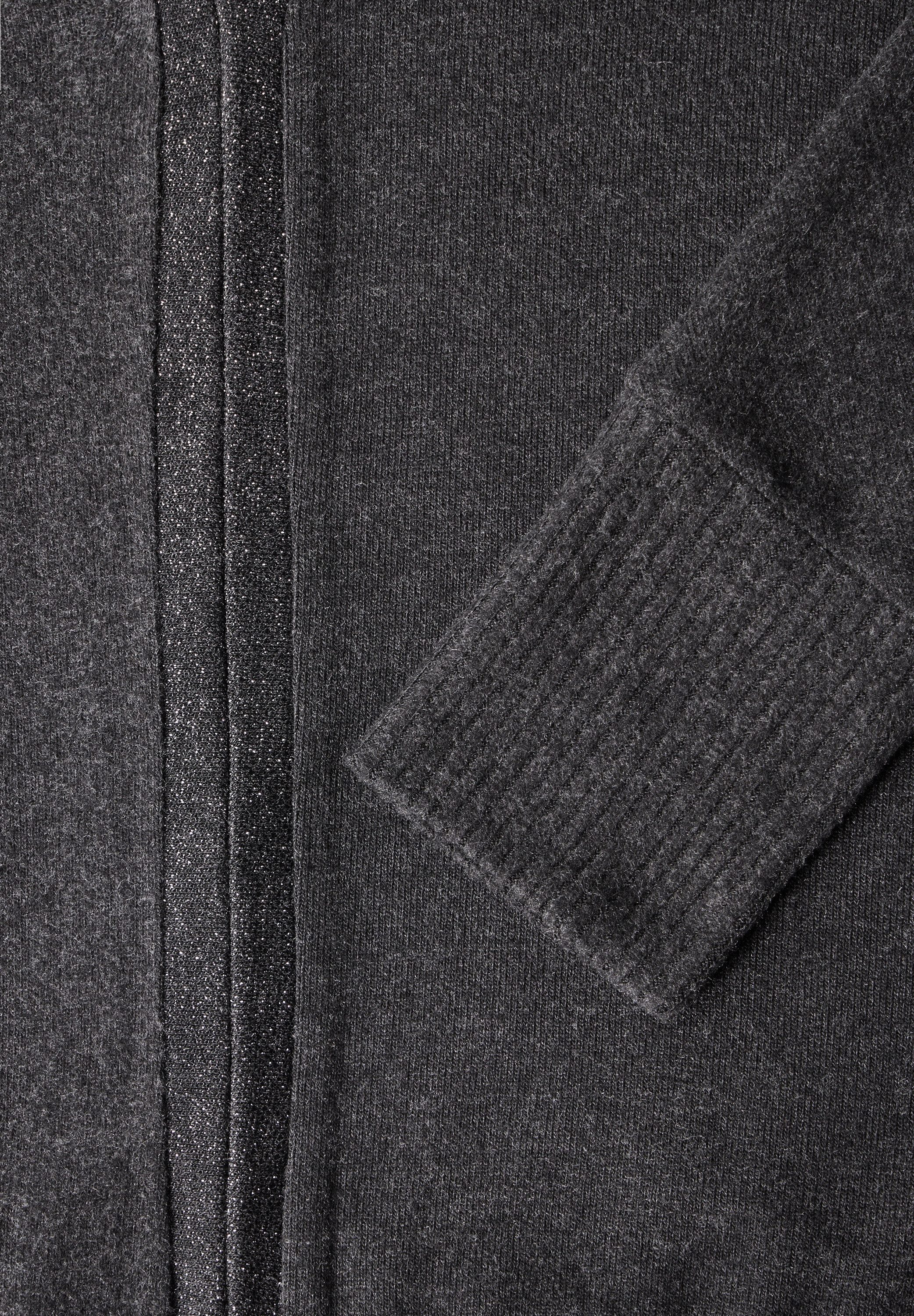 STREET ONE Langarmshirt mit V-Ausschnitt