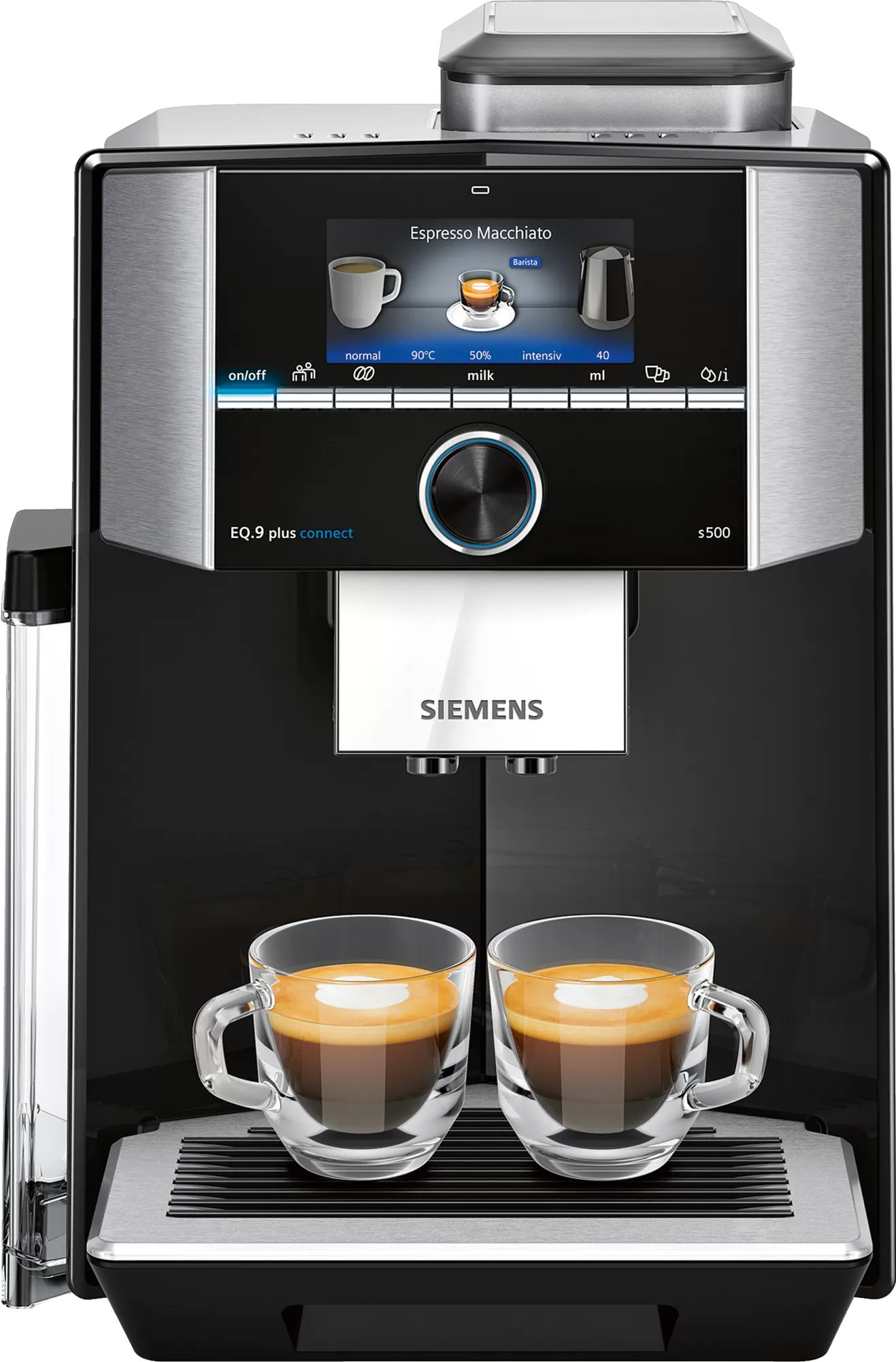 SIEMENS Kaffeevollautomat TI9555X9DE EQ.9 plus connect s500