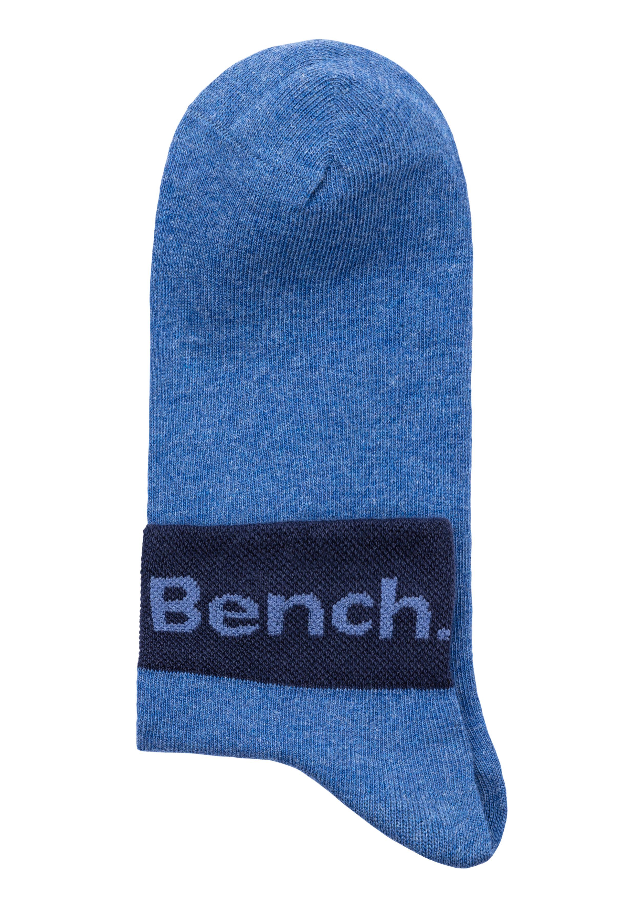 Bench. Kurzsocken (Packung, 8-Paar) mit eingestricktem Schriftzug am Bündchen