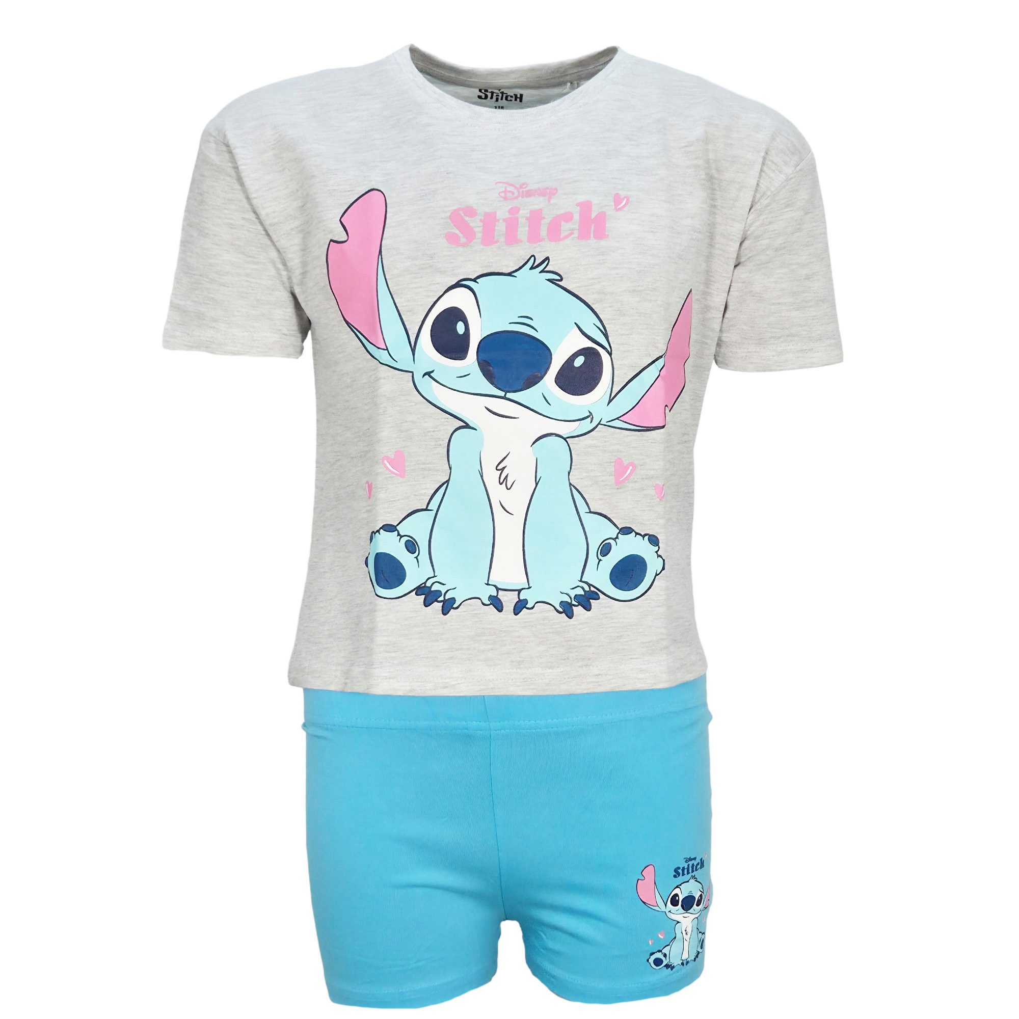Schlafanzug Disney Lilo und Stitch Kinder Mädchen Schlafanzug Pyjama Shirt Hose