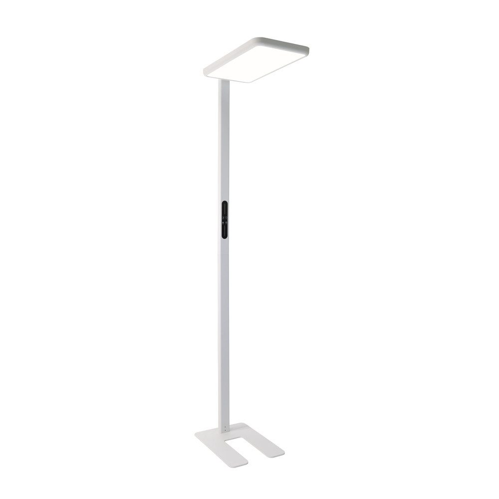 LUXULA LED Stehlampe LUXULA LED Stehleuchte 100 W 4000 K Neutralweiß Weiß, Neutralweiß