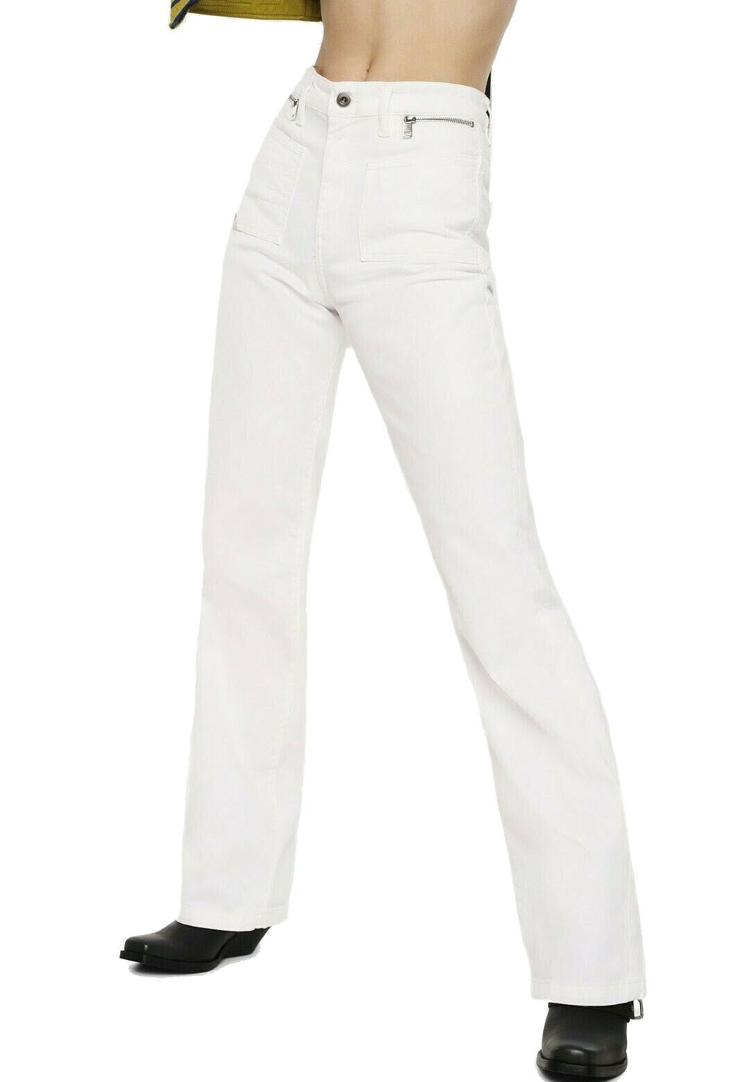 Bootcut-Jeans Diesel D-Pending 069EA Damen Jeans Hose Flare High Waist