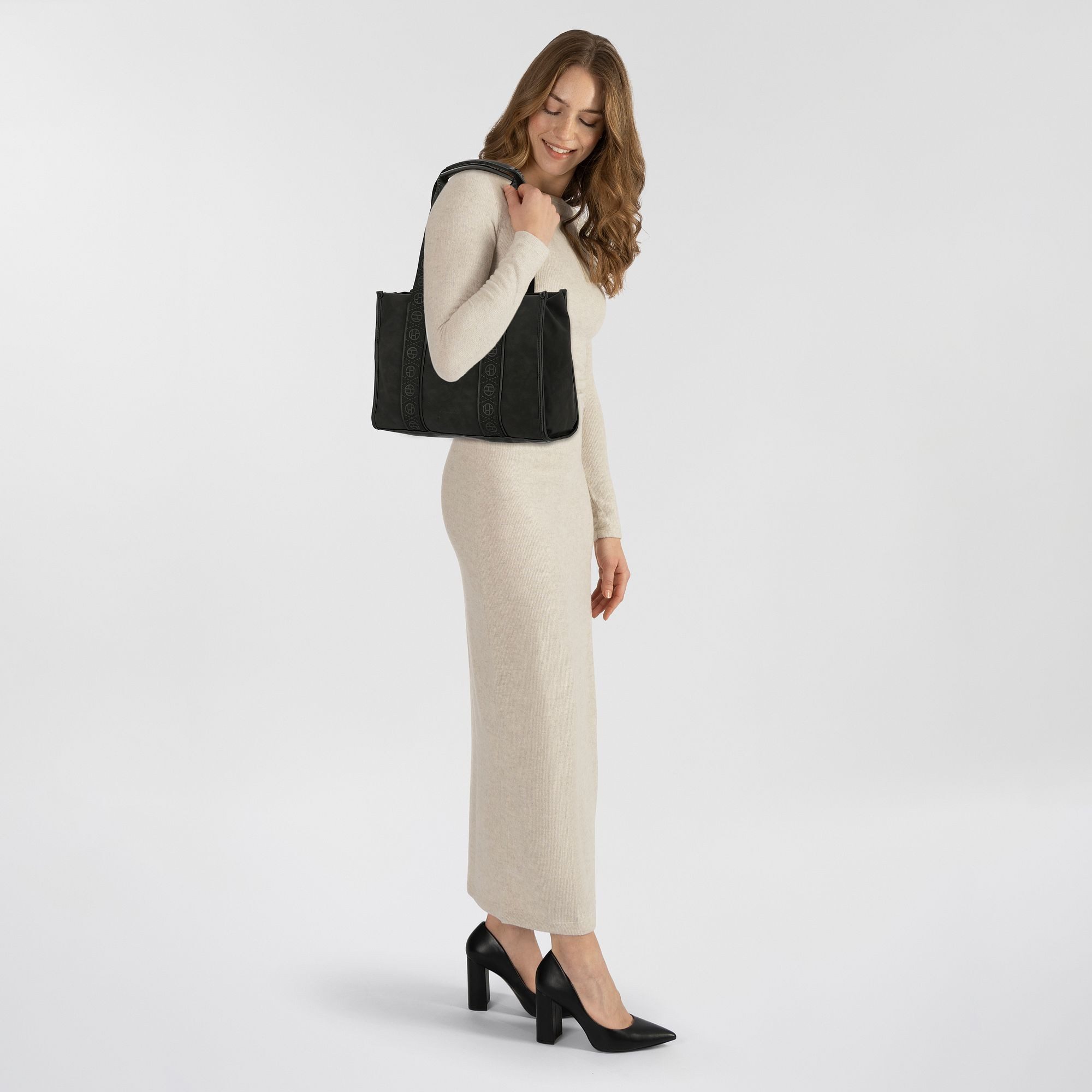 TOM TAILOR Shopper Yara, Polyurethan