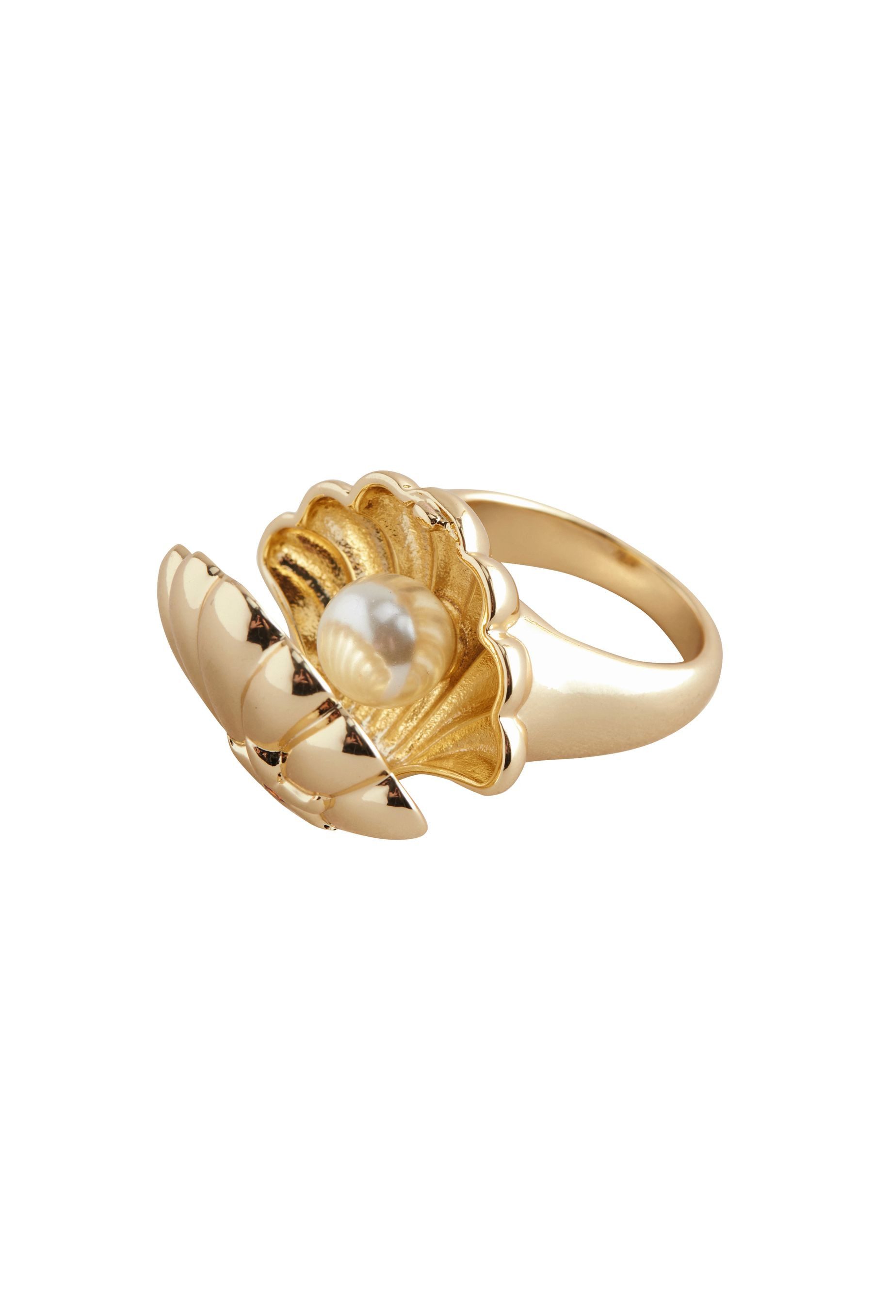 Cath Kidston Fingerring Cath Kidston Muschel-Medaillonring (1-tlg)