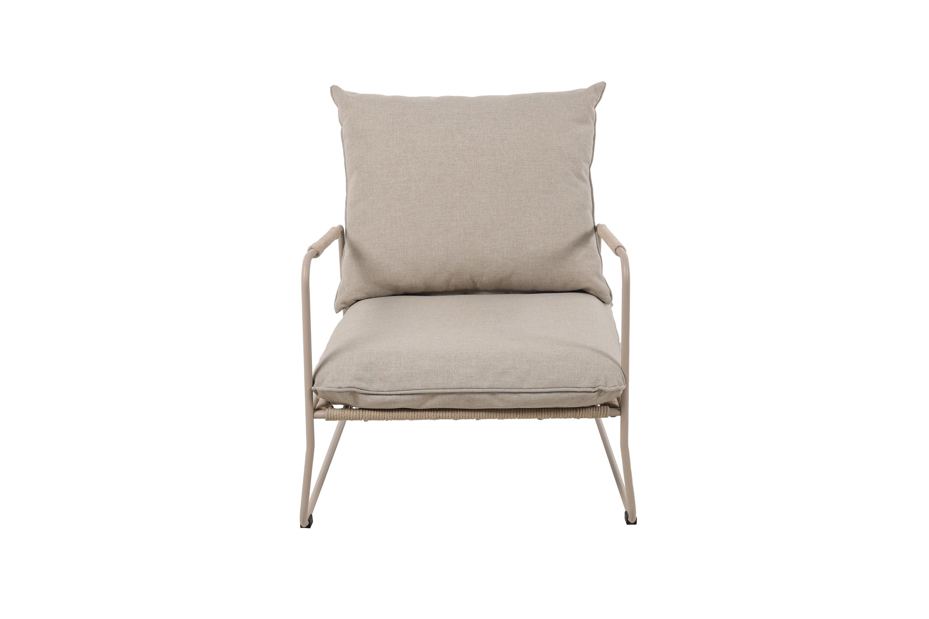 casa NOVA Gartenlounge-Set casa NOVA Lounge-Set GUALDO BHT 65x80x86 cm beige Gartenset