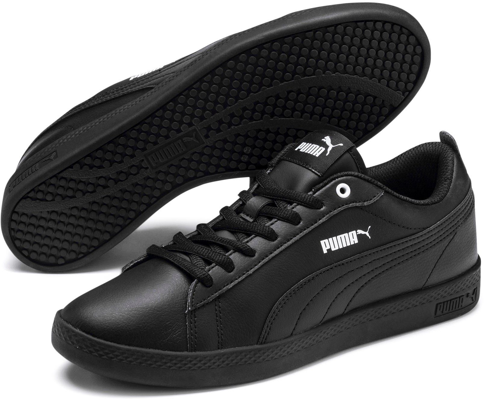 WNS Black Black-Puma Puma SMASH Sneaker L V2 PUMA