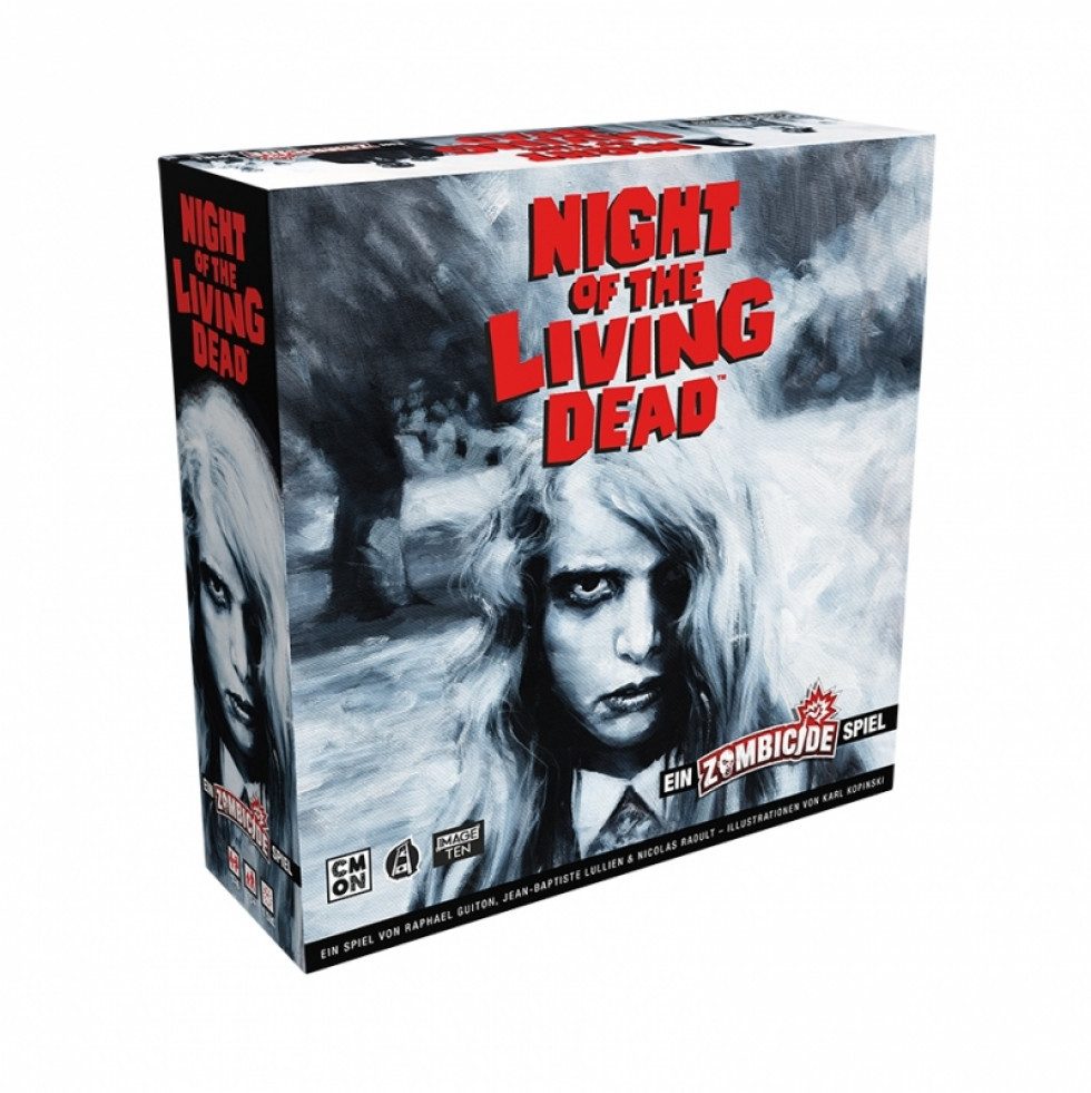 CMON Spiel, Zombicide - Night of the Living Dead - deutsch