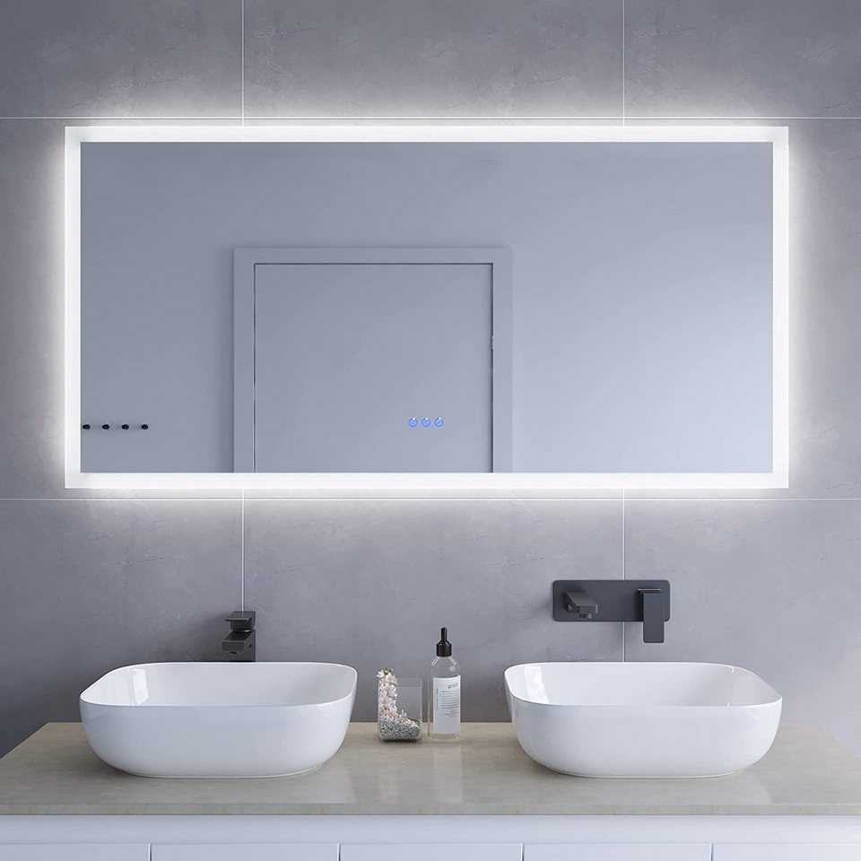 aqua batos led-lichtspiegel led spiegel wandspiegel